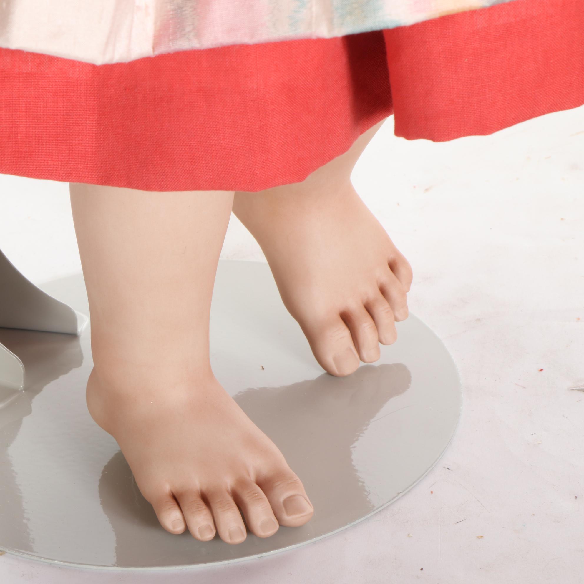 Annette  Himstedt Porcelain Dolls "Wanja" and "Isa Belita" with COA