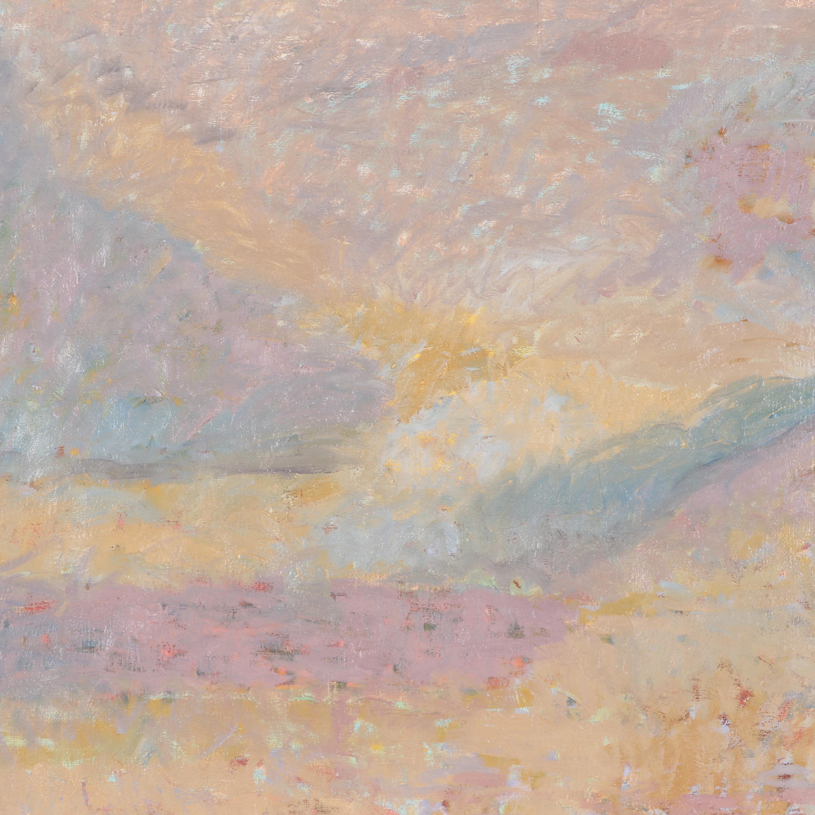 Jerald Mironov Landscape Oil Painting, Late 20th Century