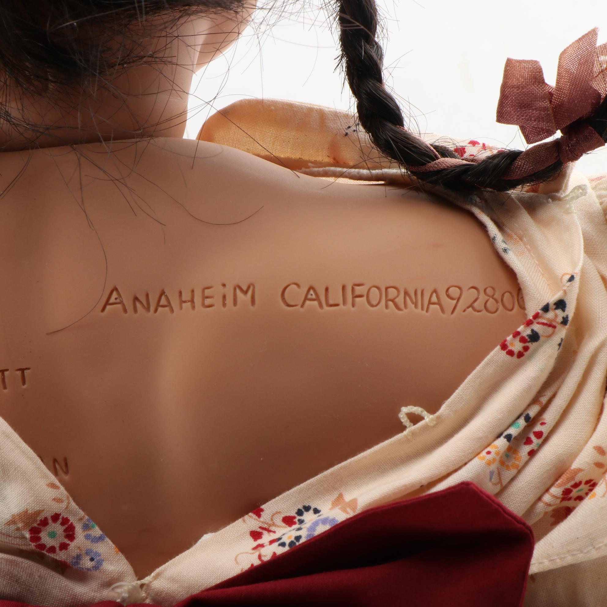 Rotraut Schrott Limited Edition Vinyl Doll "Suzi" with COA