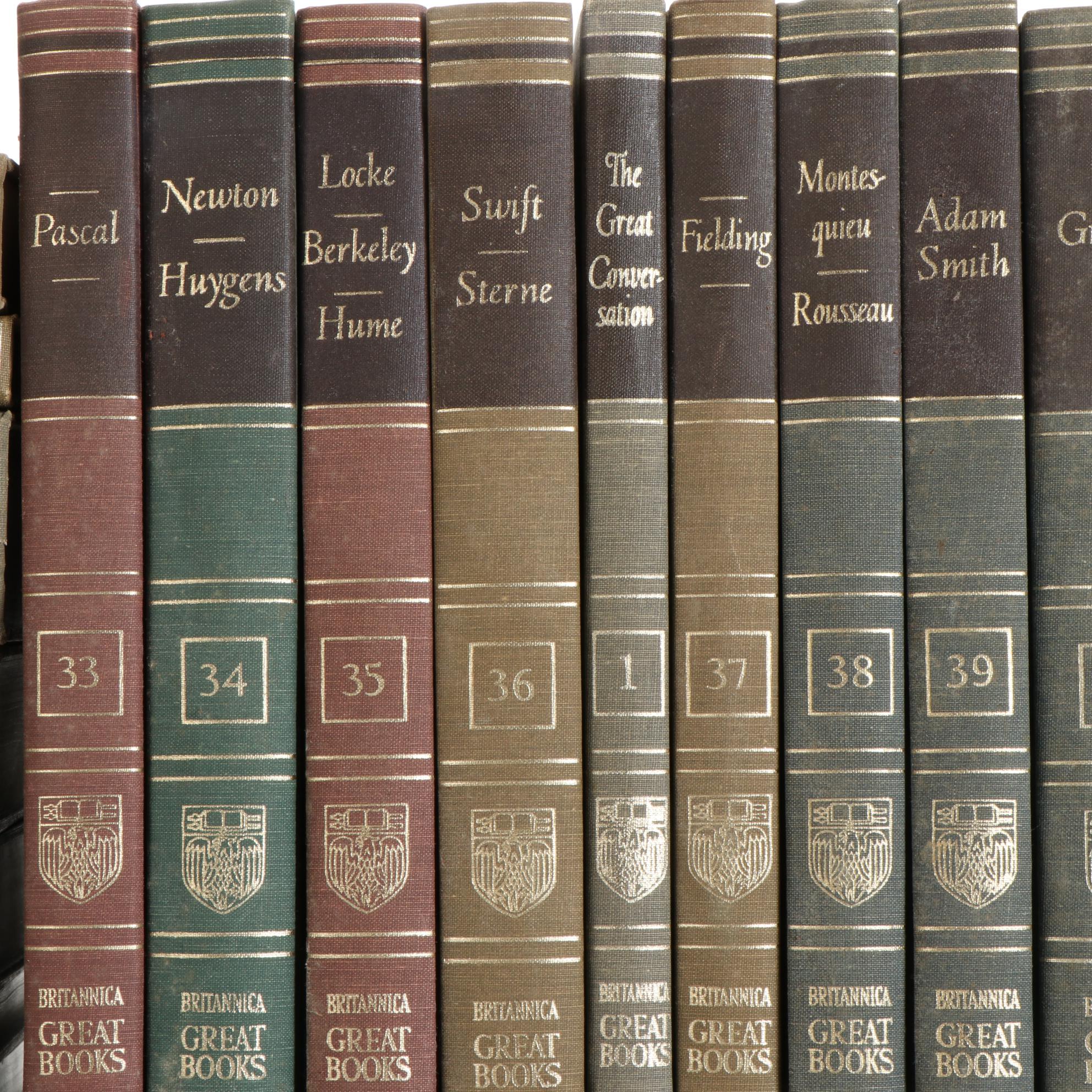 Britannica "Great Books of the Western World" Complete Set, Mid-20th Century