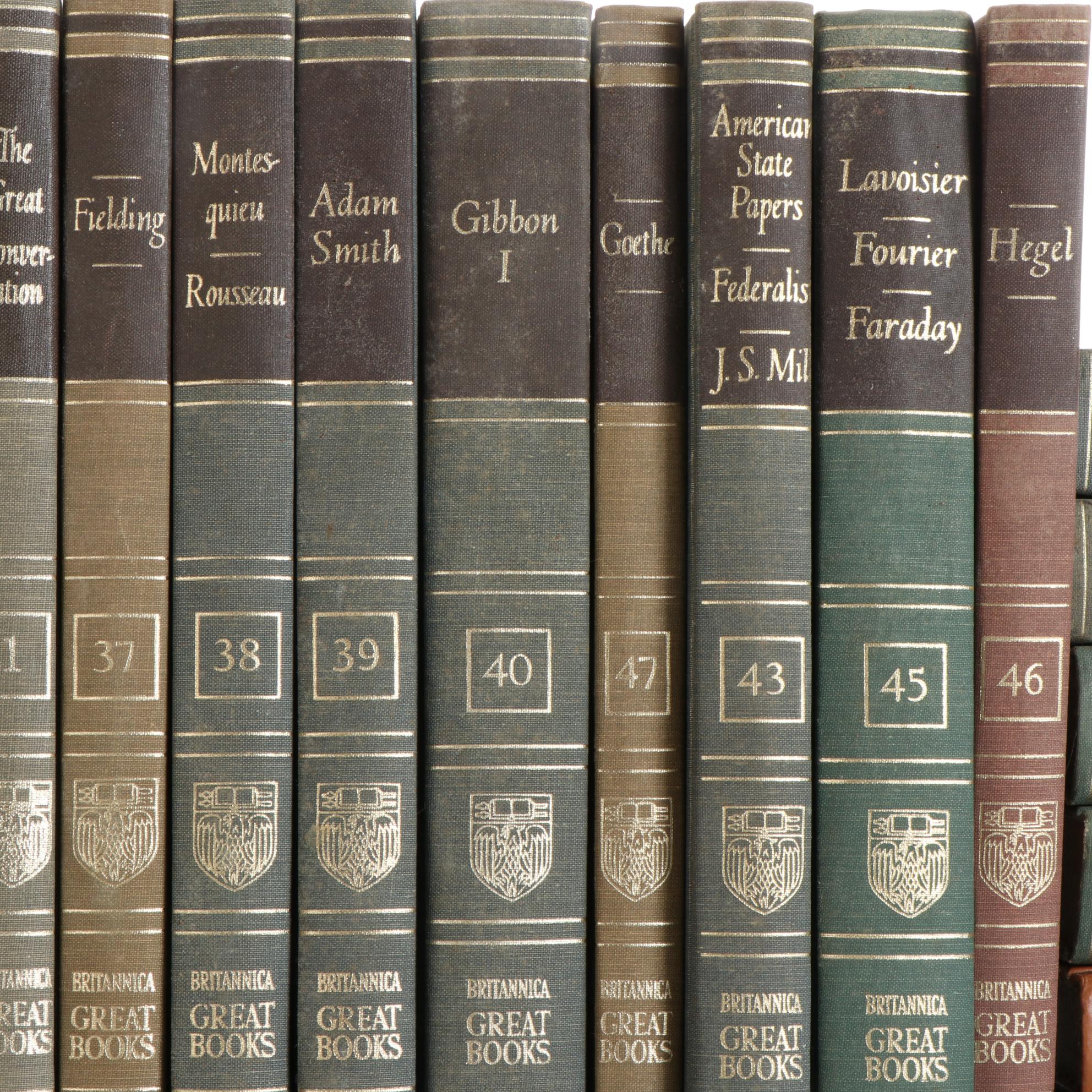 Britannica "Great Books of the Western World" Complete Set, Mid-20th Century