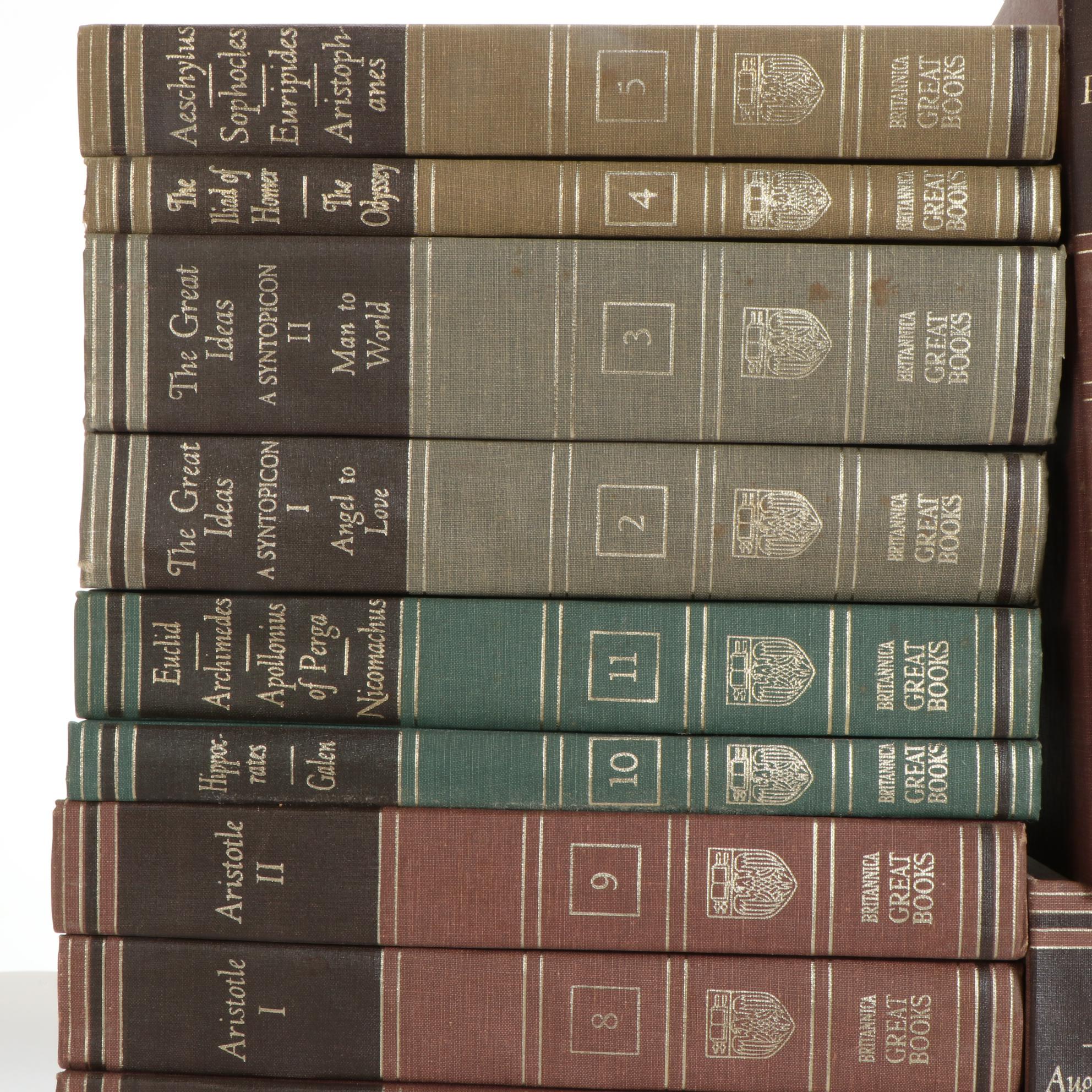 Britannica "Great Books of the Western World" Complete Set, Mid-20th Century