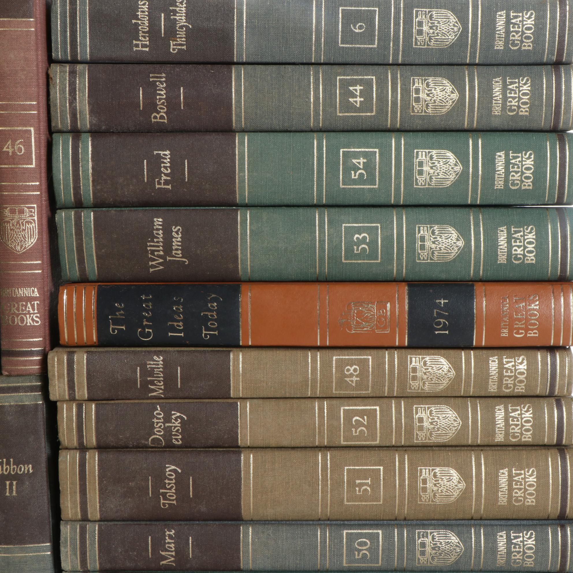 Britannica "Great Books of the Western World" Complete Set, Mid-20th Century