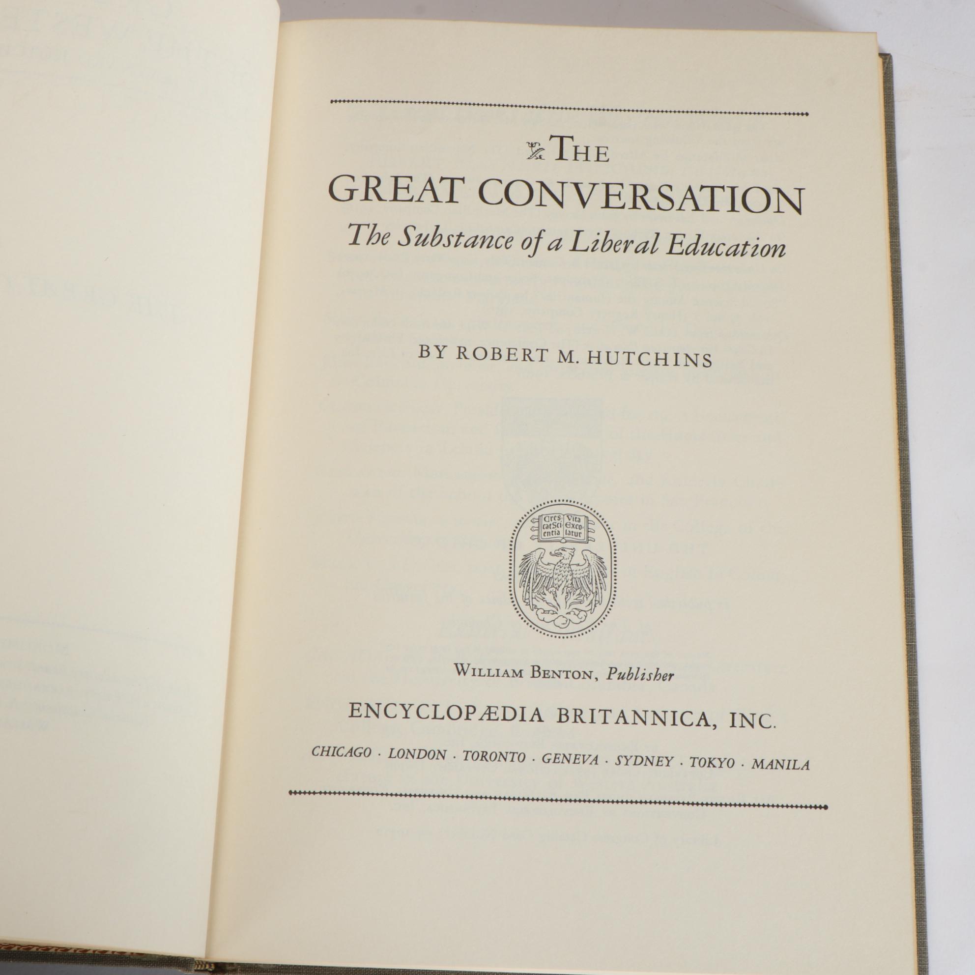 Britannica "Great Books of the Western World" Complete Set, Mid-20th Century