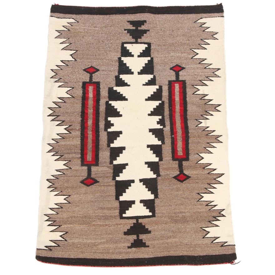 2'10 x 4'6 Handwoven Southwestern Style Accent Rug