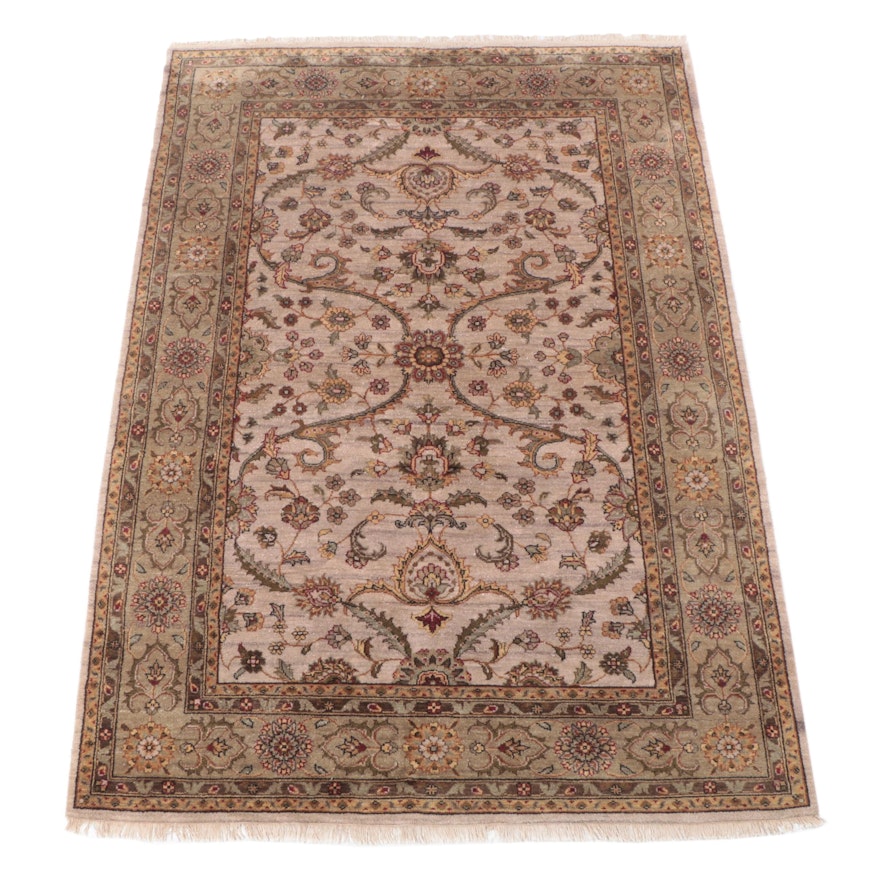 8'3 x 12' Hand-Knotted Indian Chobi Room Sized Rug