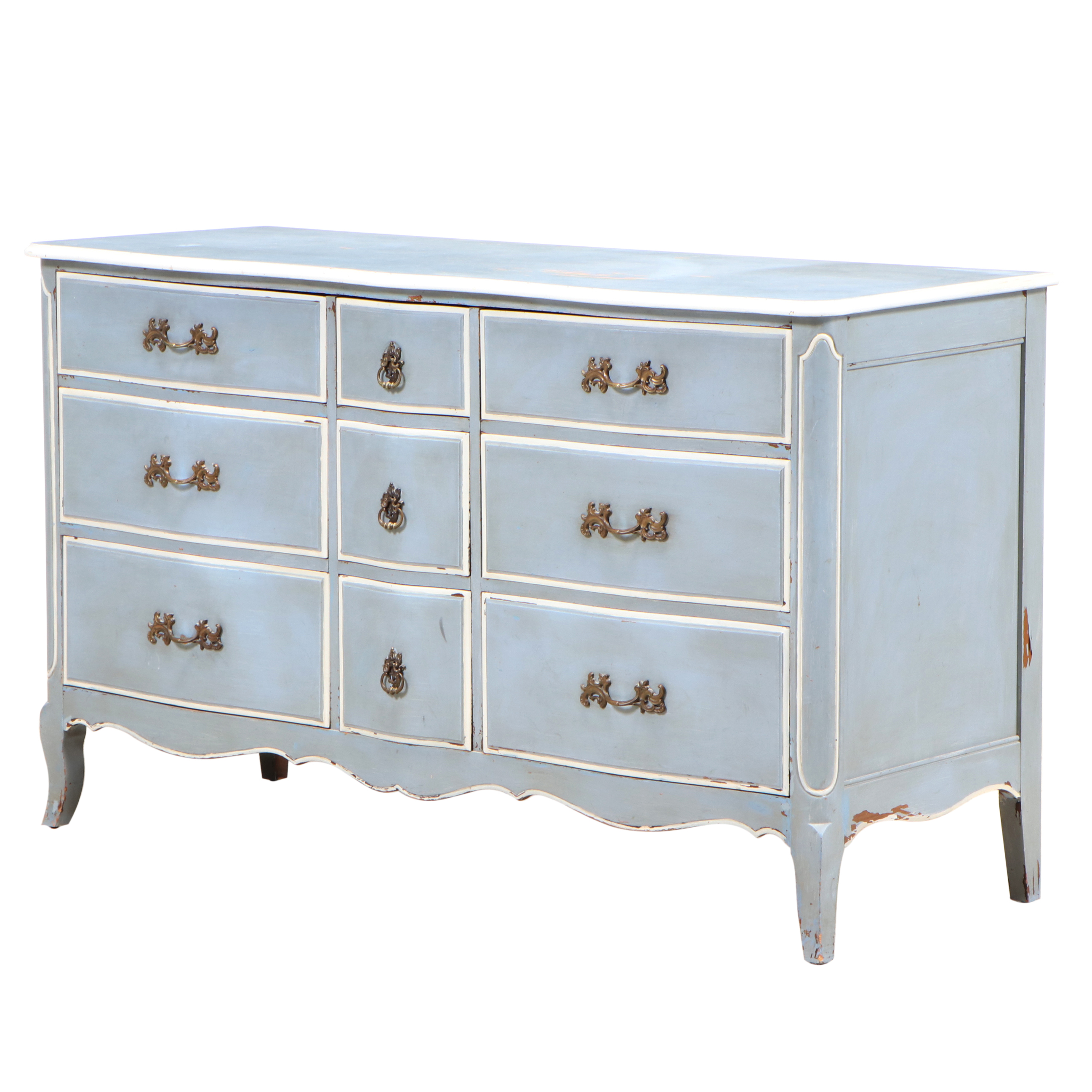 Davis Cabinet Company French Provincial Style Painted Dresser, Mid-20th  Century | EBTH