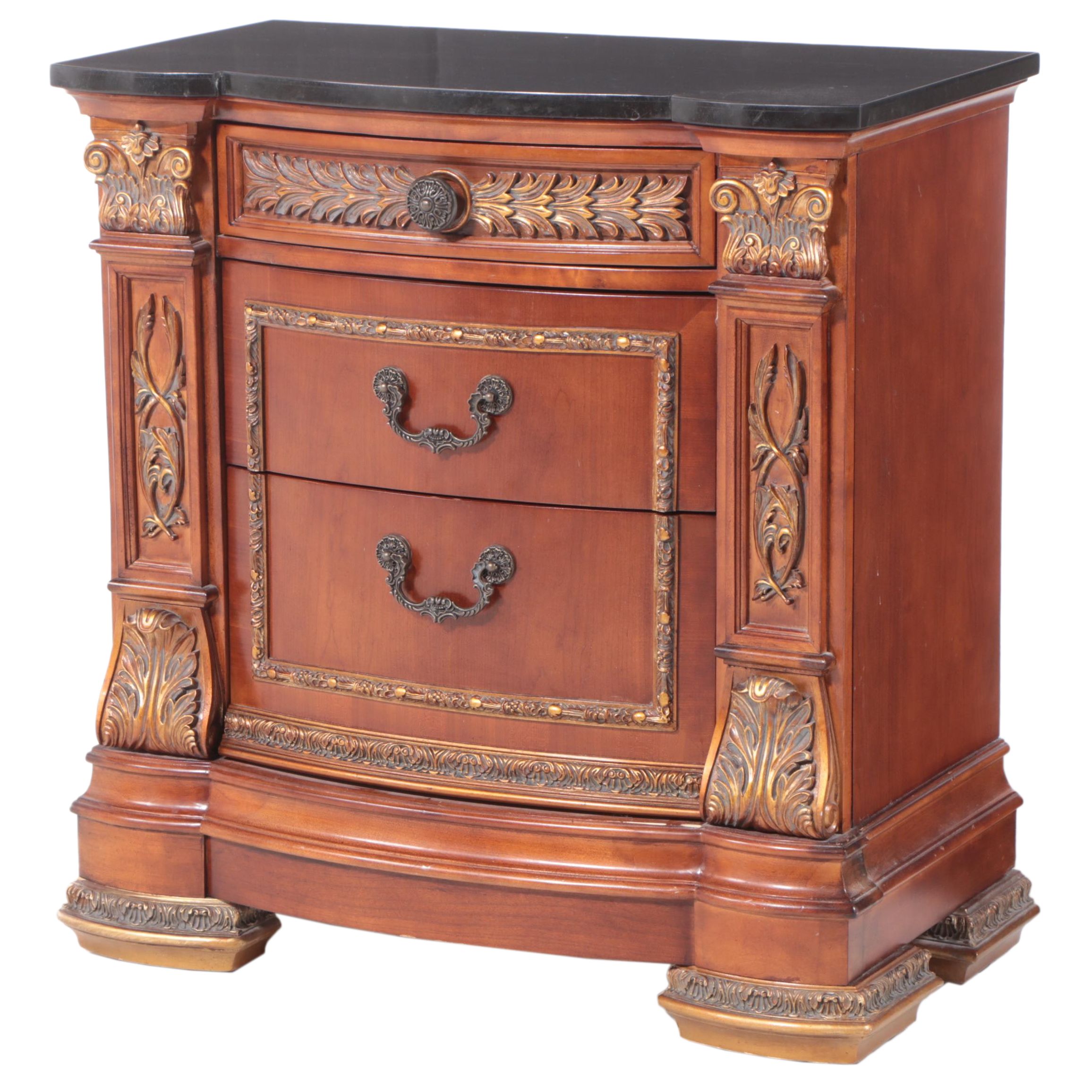 Pulaski "Royale" Three-Drawer Nightstand Chest