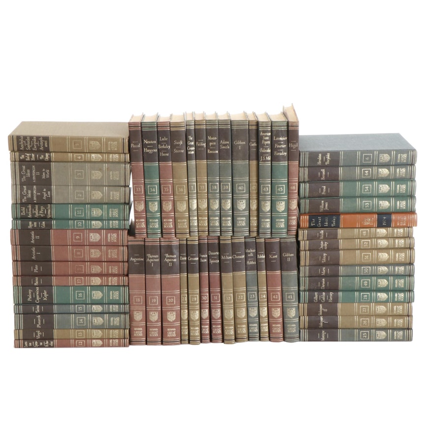 Britannica "Great Books of the Western World" Complete Set, Mid-20th Century