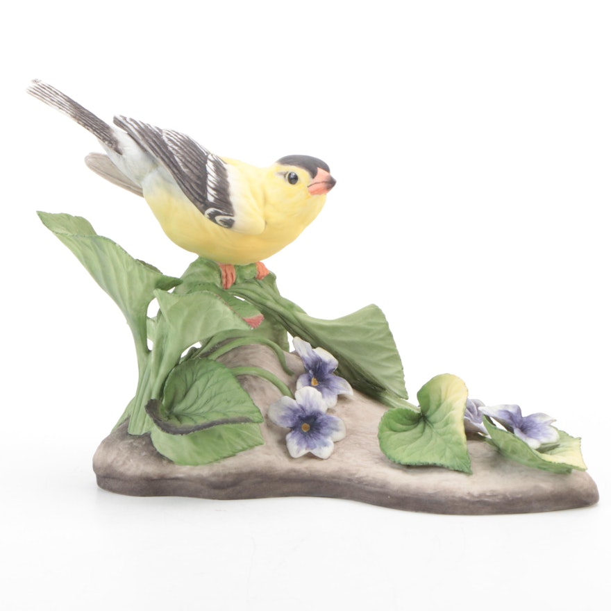 Boehm "American Goldfinch" Porcelain Figurine