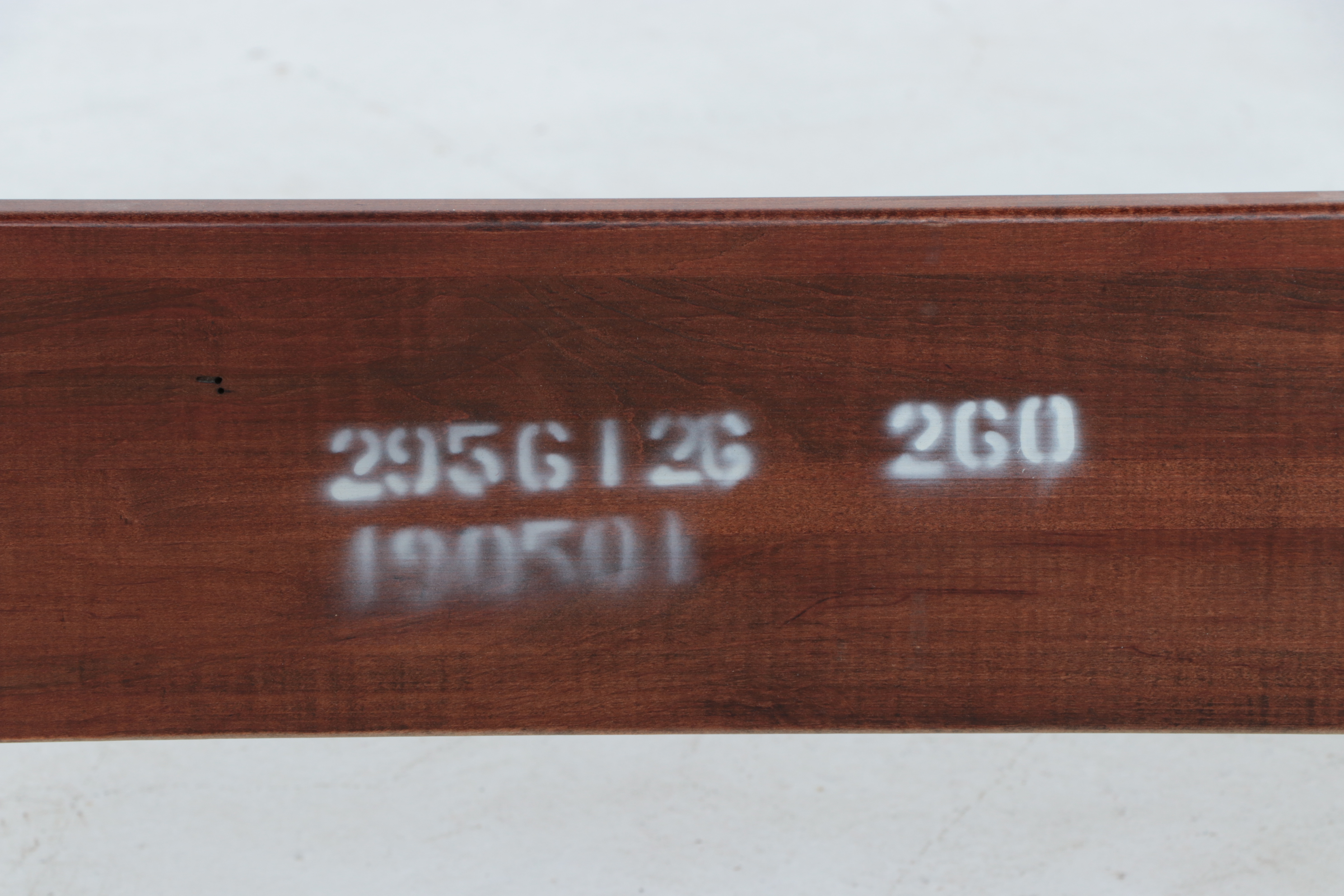 Ethan Allen "British Classics" King Size Bed Frame with Reeded Panels