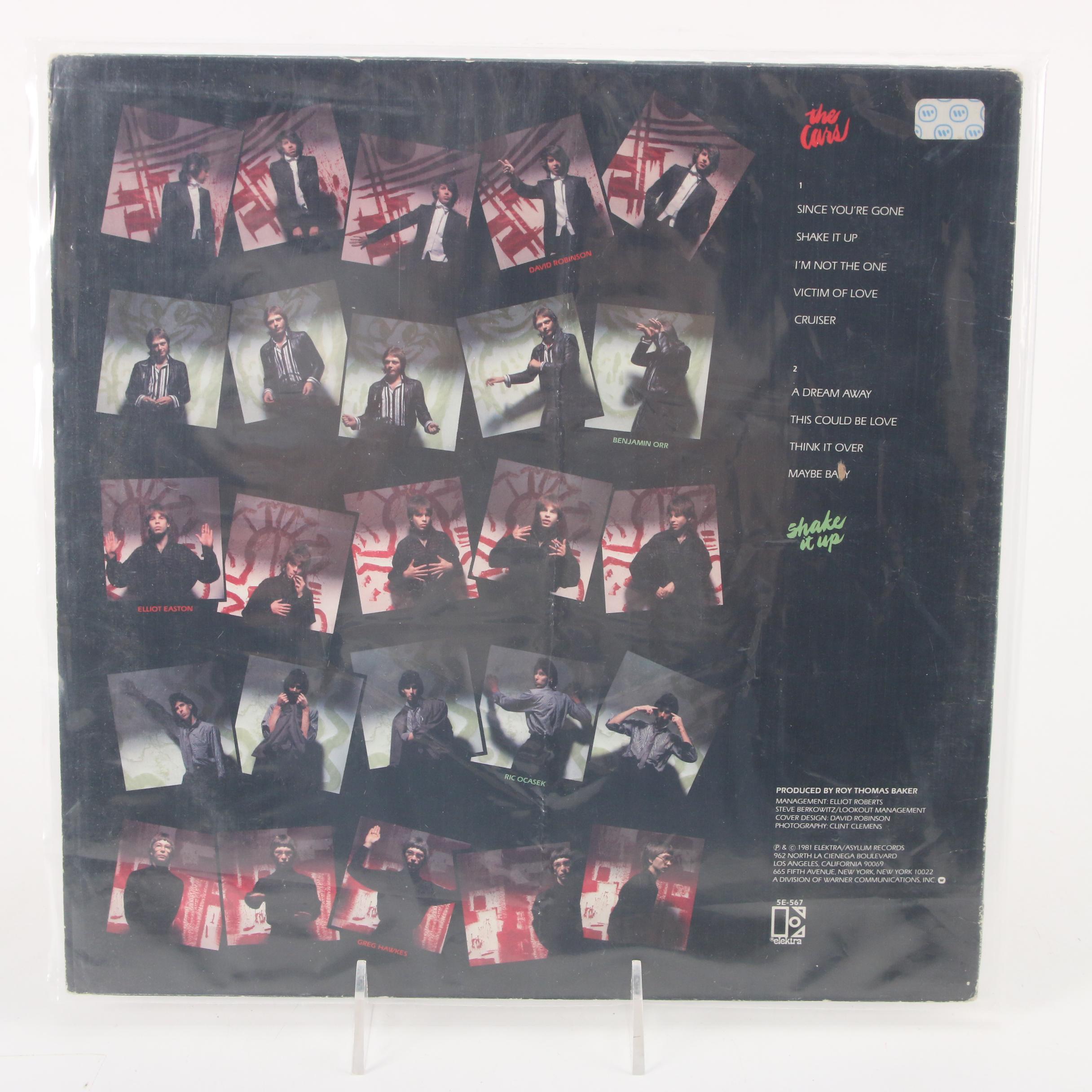 Tina Turner, The Cars, Bryan Adams, Huey Lewis & The News Signed Vinyl Records