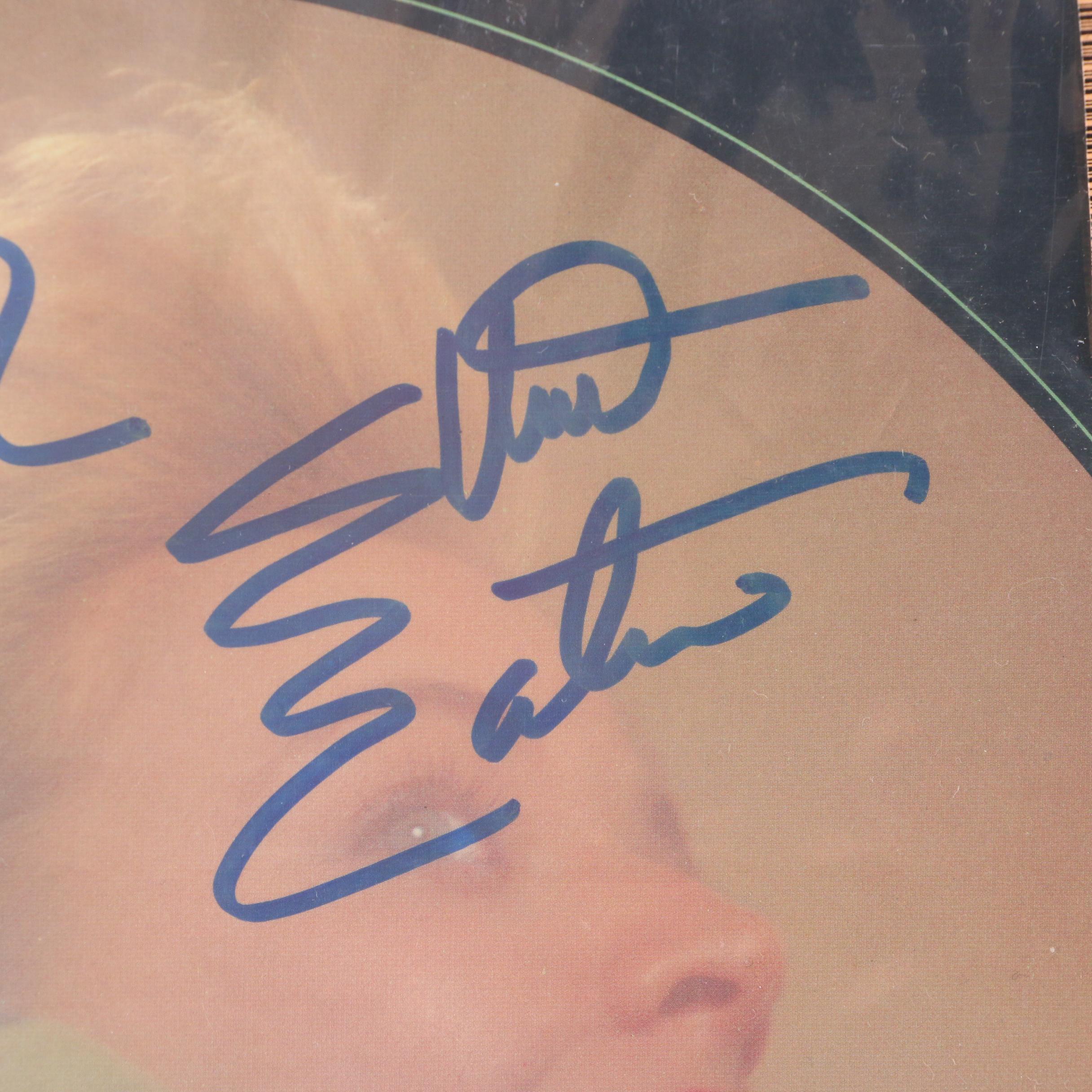 Tina Turner, The Cars, Bryan Adams, Huey Lewis & The News Signed Vinyl Records