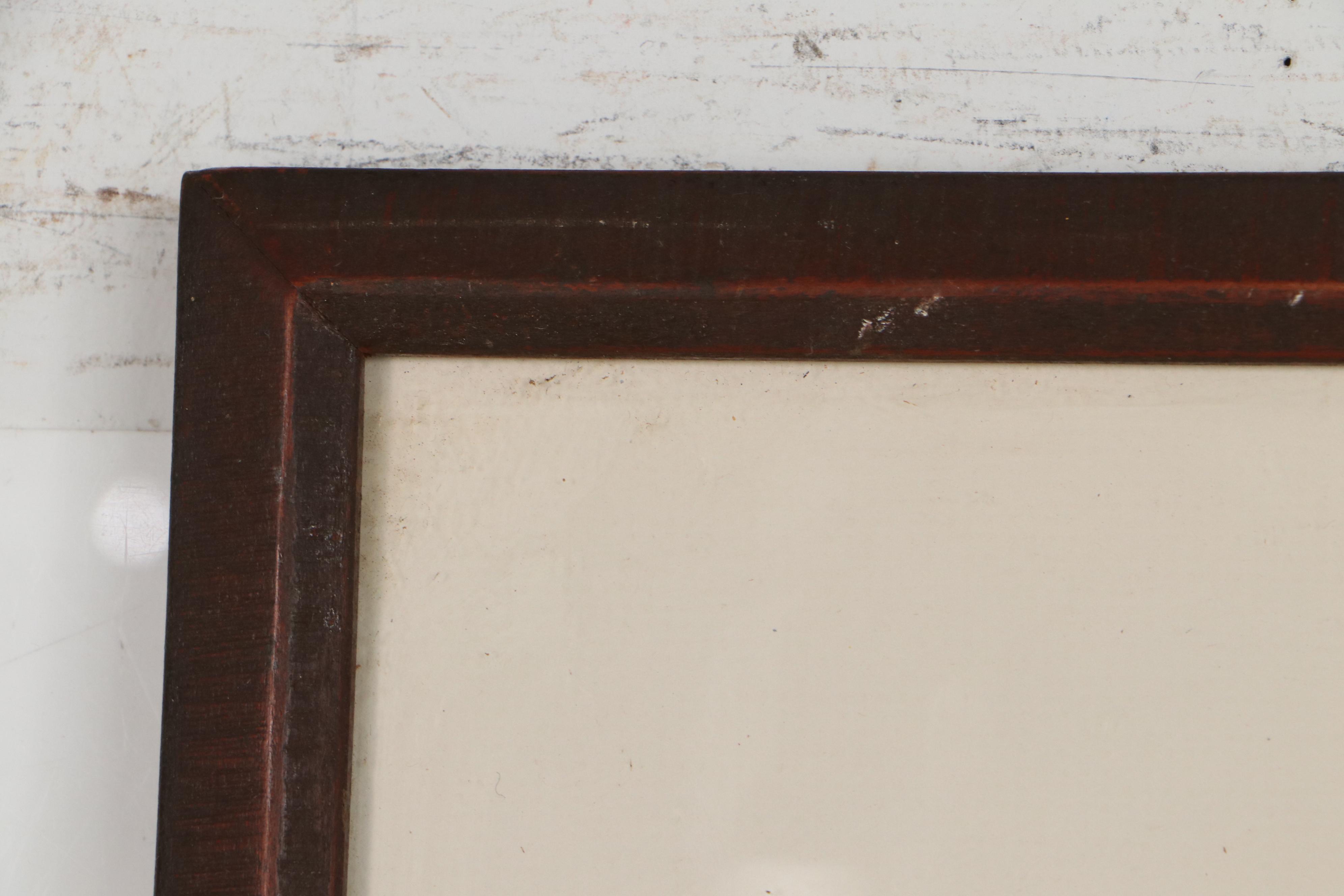 Walter Sorge Abstract Watercolor Painting "Rooftops - Taipei," Circa 1993