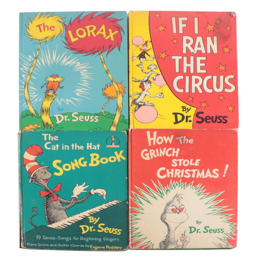 Book Club Edition "If I Ran the Circus," More Dr. Seuss Books