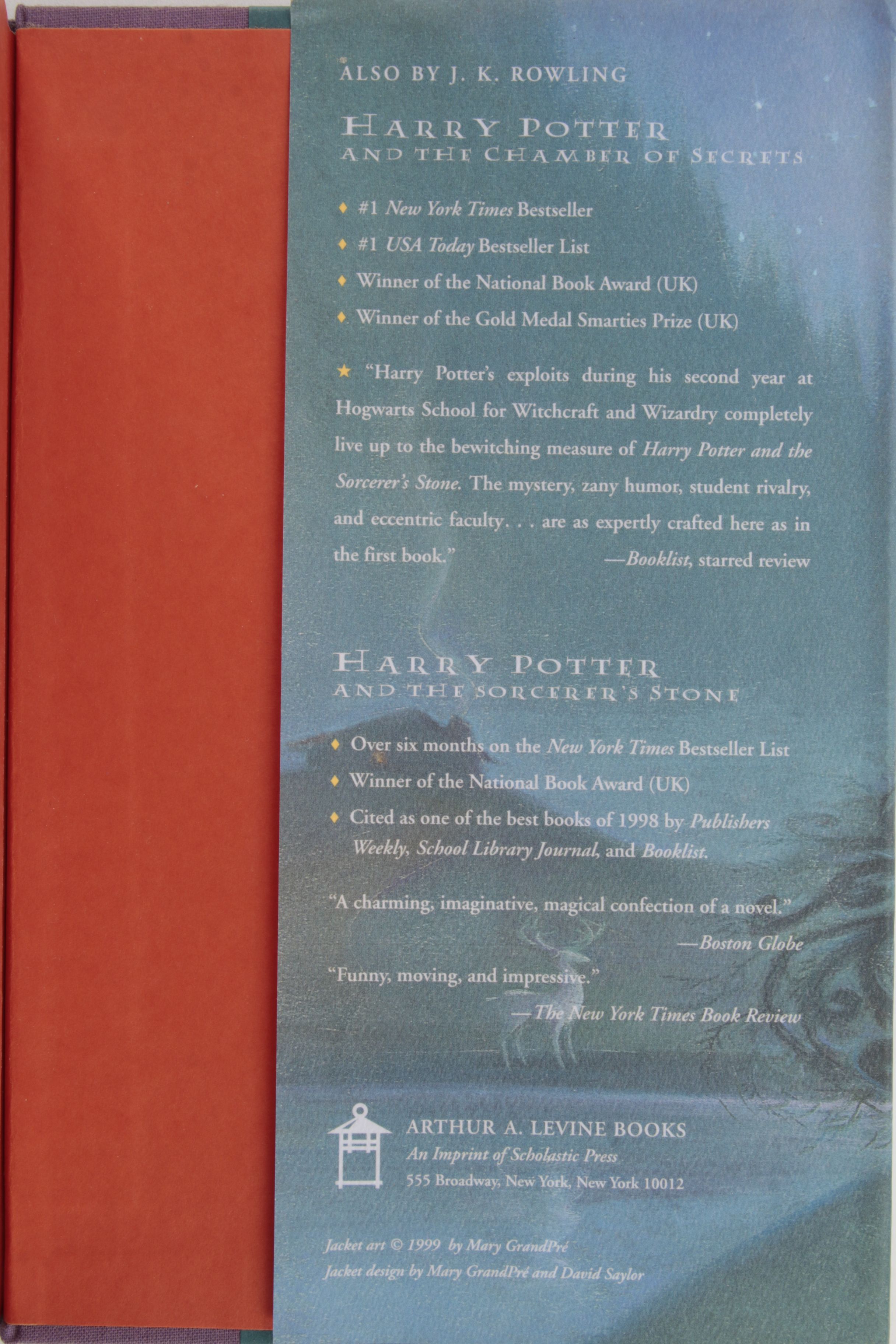 Complete "Harry Potter" Series Including First American Editions
