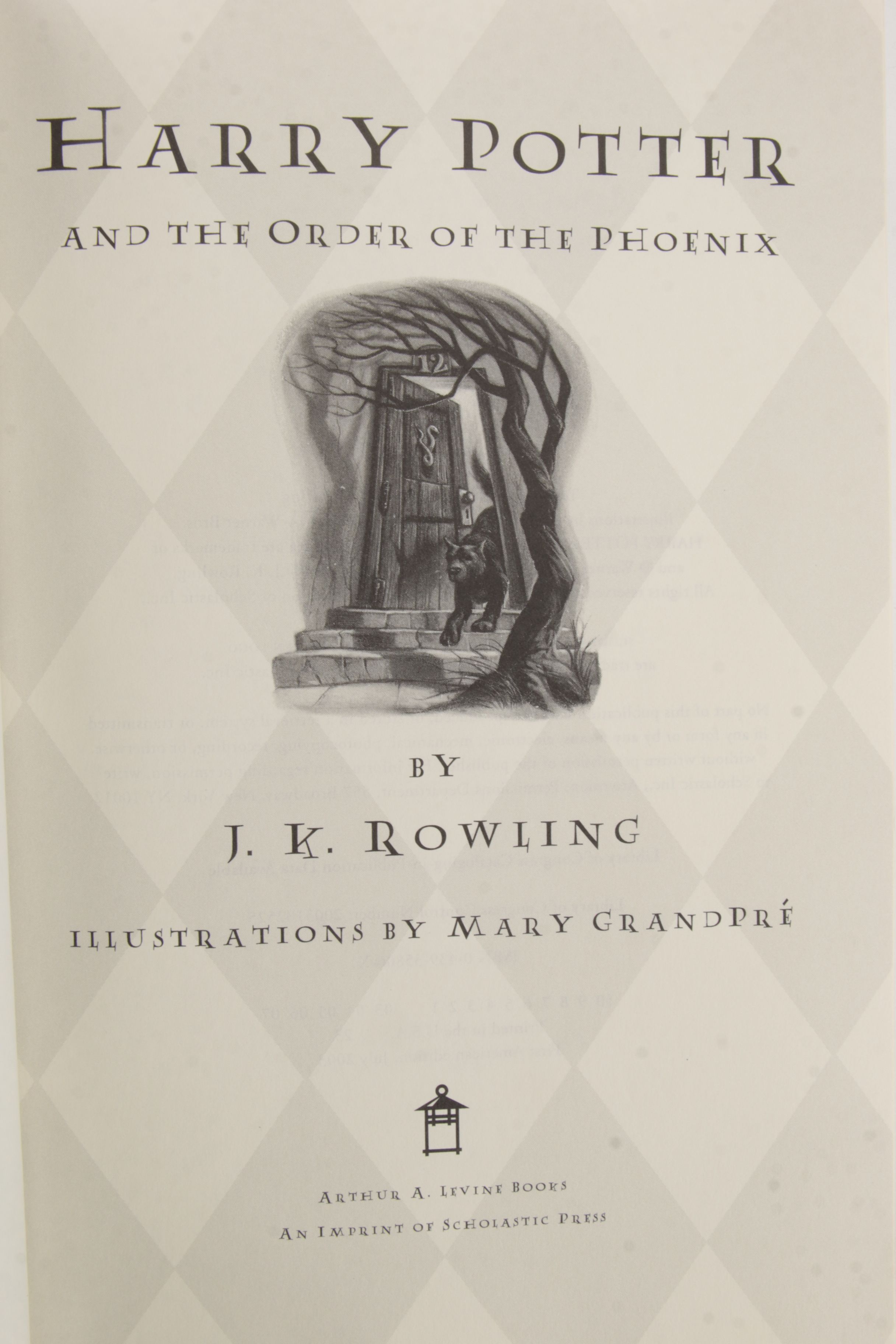 Complete "Harry Potter" Series Including First American Editions