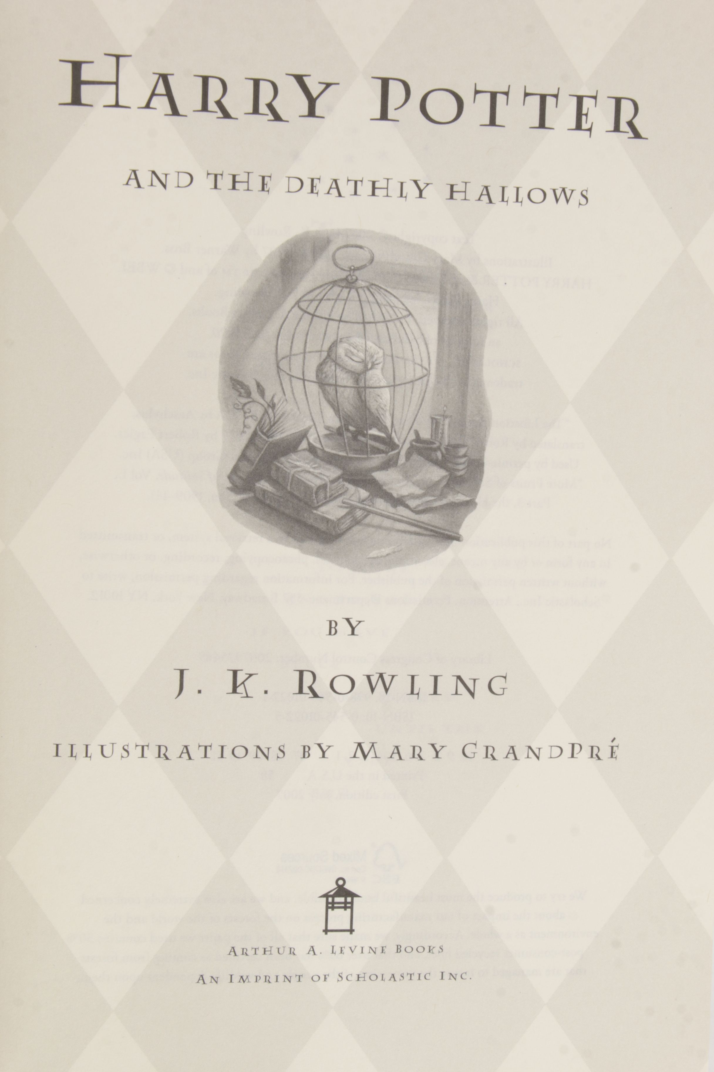 Complete "Harry Potter" Series Including First American Editions