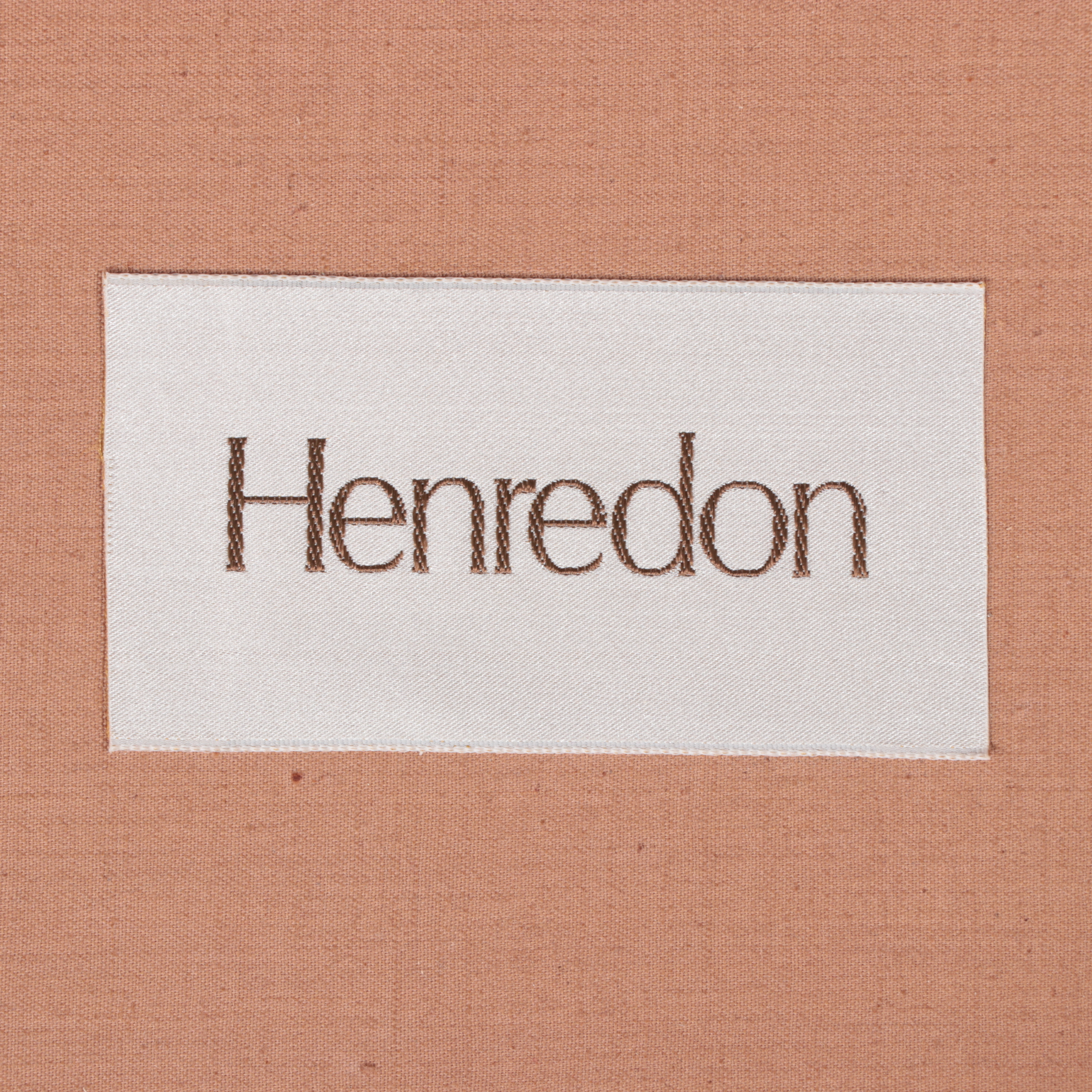 Henredon Chevron-Cut Patterned Sofa, 1970s