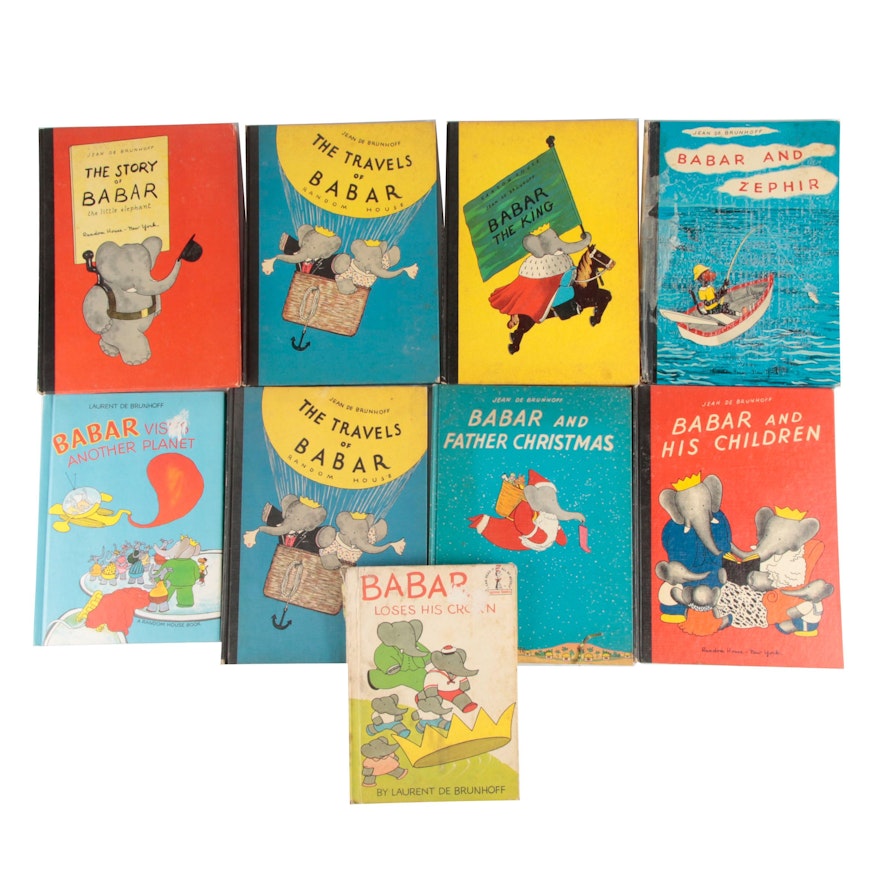 "Babar" Children's Story Book Collection
