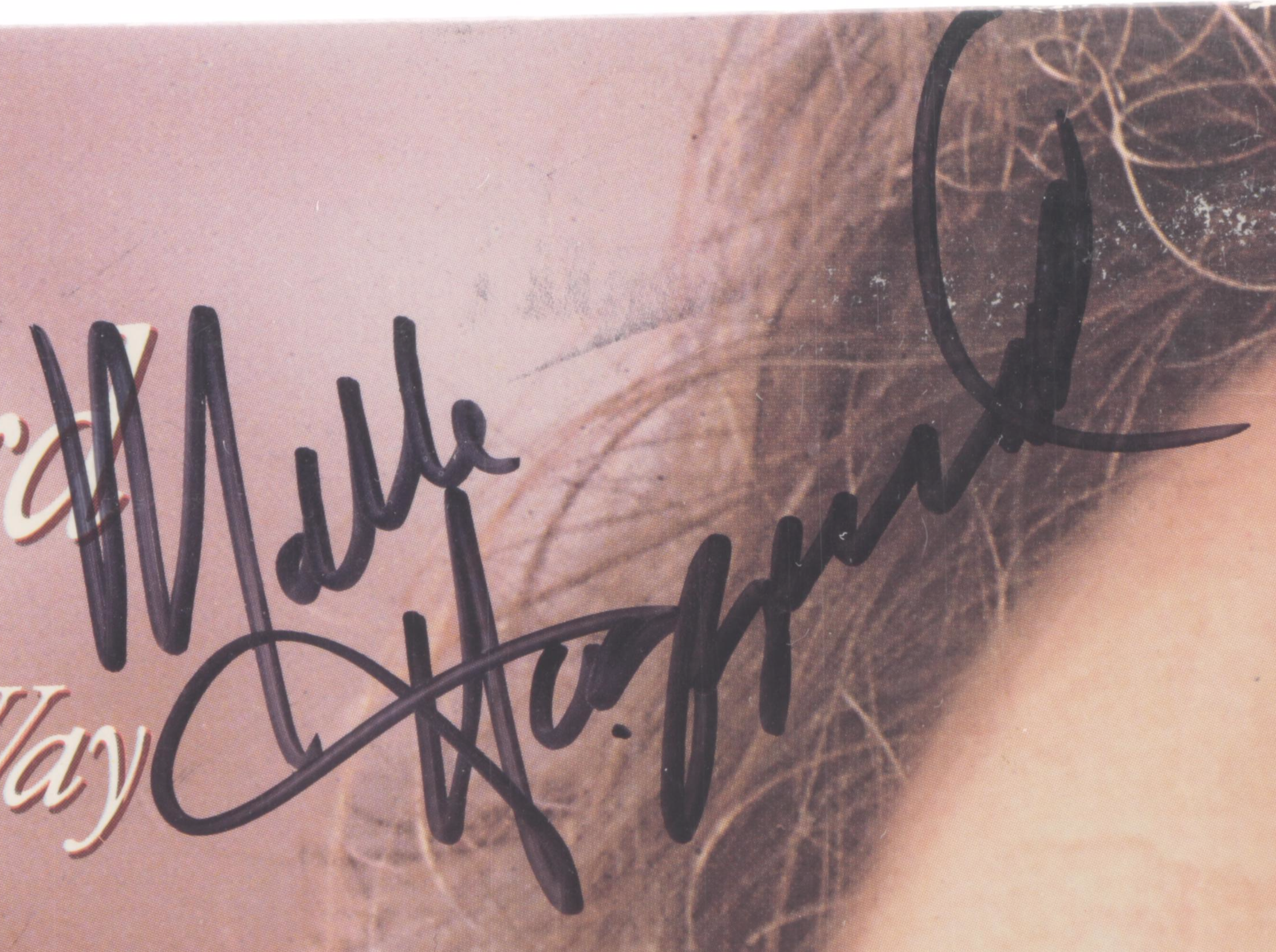 Dolly Parton, Johnny Cash, Merle Haggard and Kris Kristofferson Signed Records