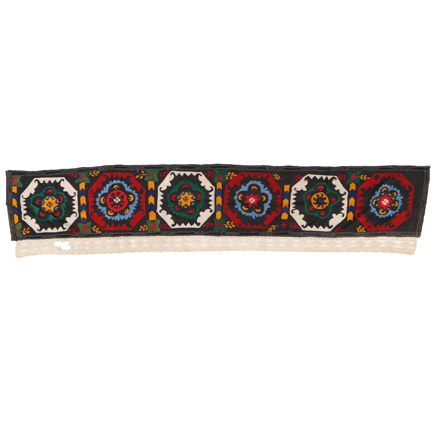 110" Embroidered Decorative Wall Hanging