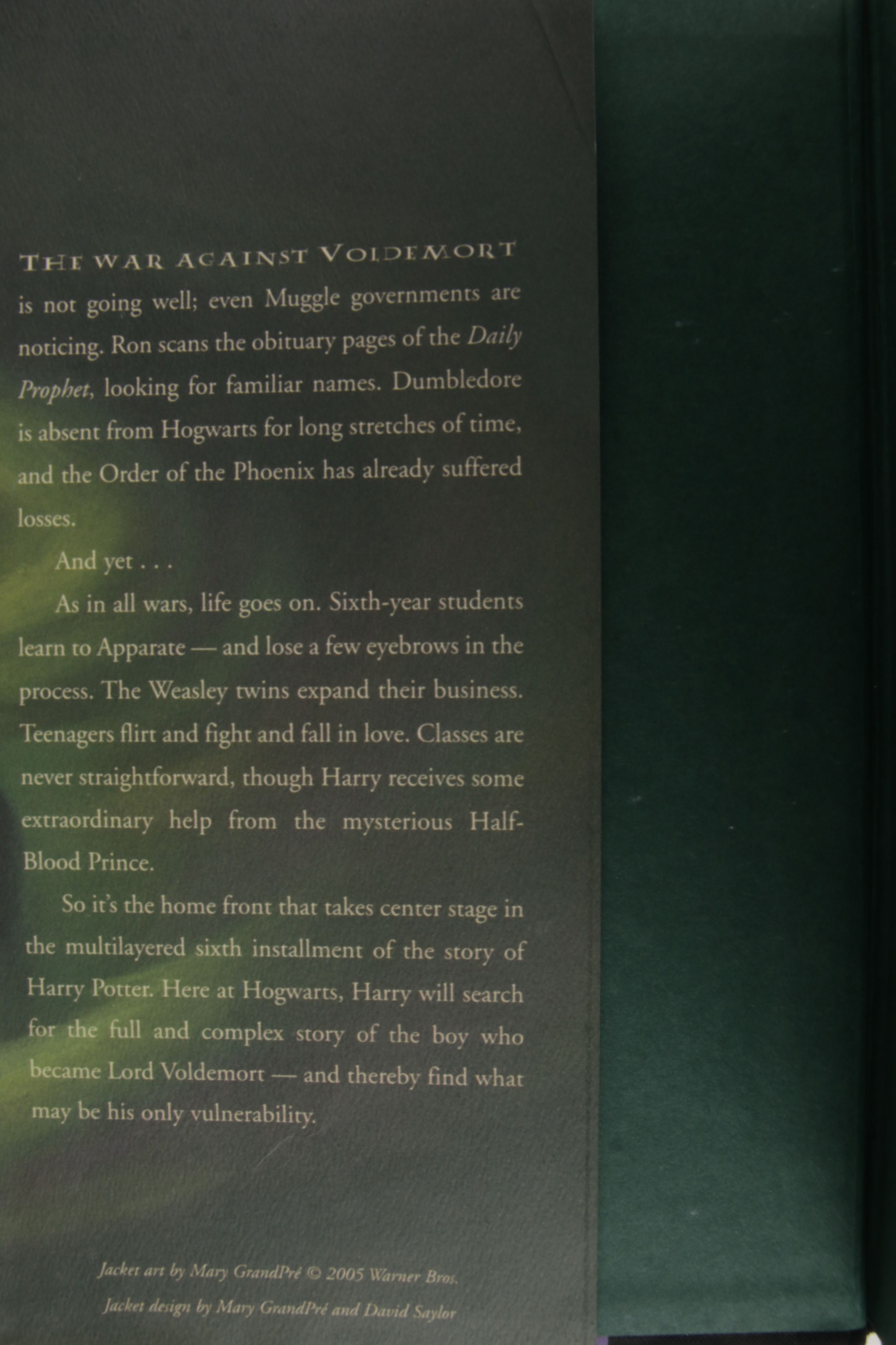 Complete "Harry Potter" Series Including First American Editions