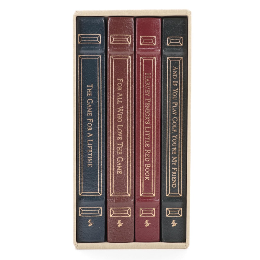 Easton Press "Game of Golf" Series by Harvey Penick Four-Volume Box Set, 1996