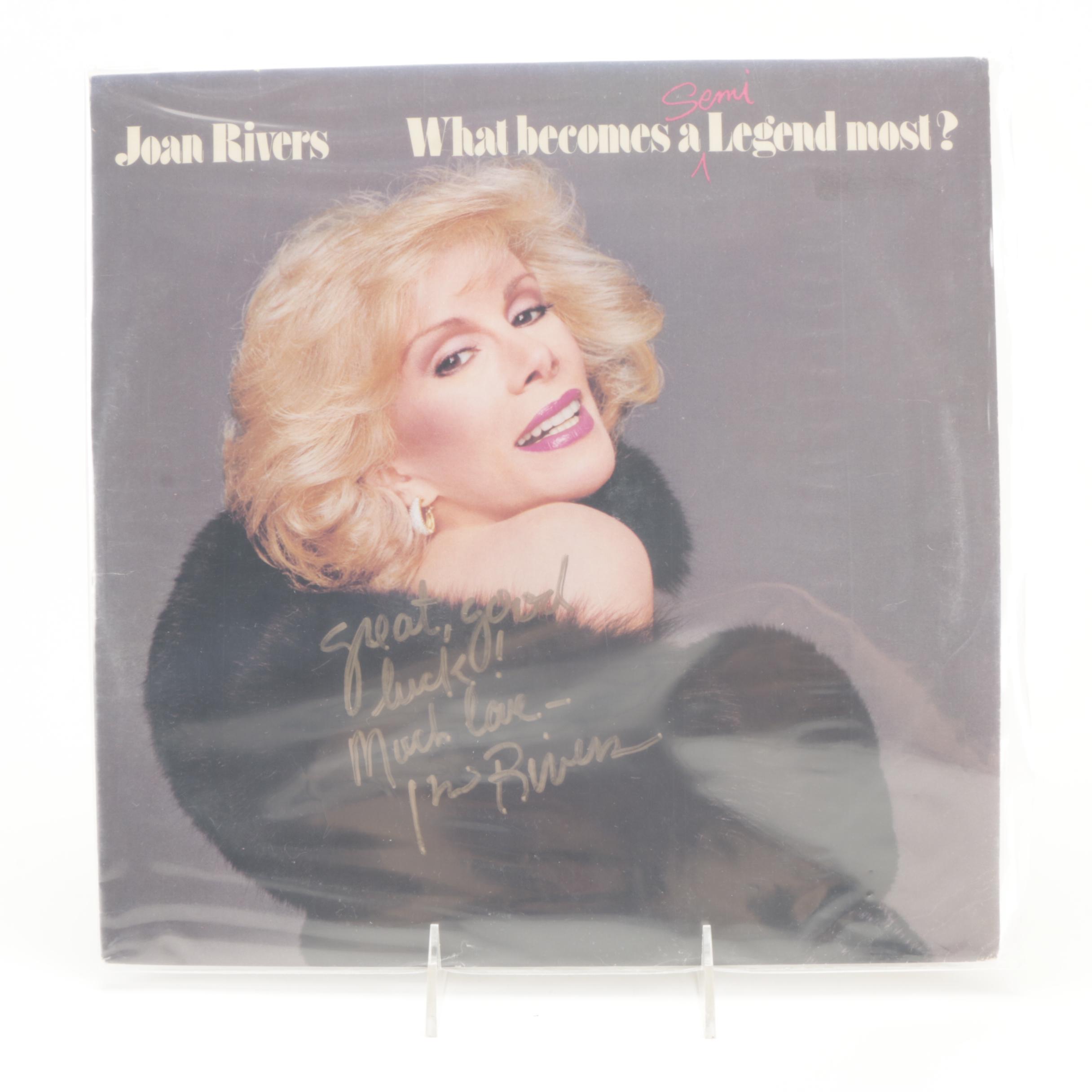 Joan Rivers, Rodney Dangerfield, Flip Wilson and Other Signed Comedy Records