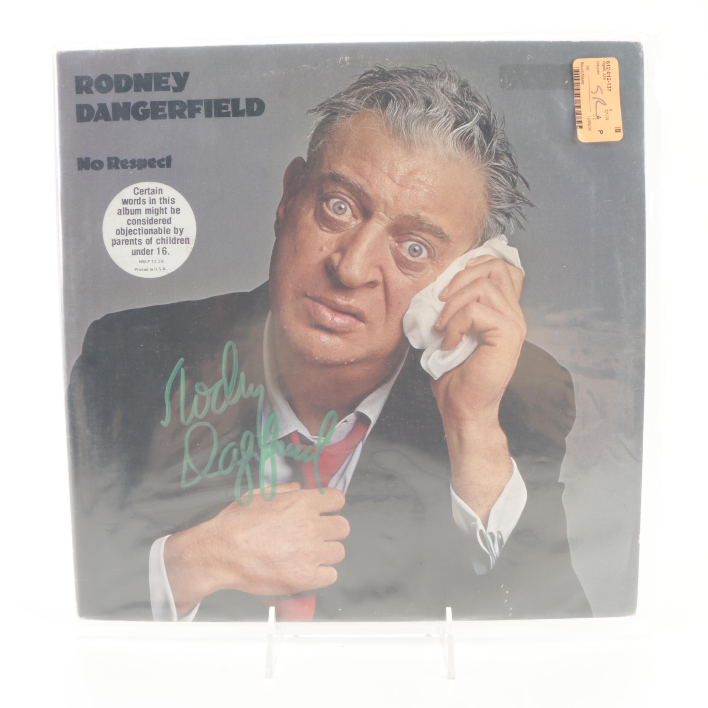 Joan Rivers, Rodney Dangerfield, Flip Wilson and Other Signed Comedy Records