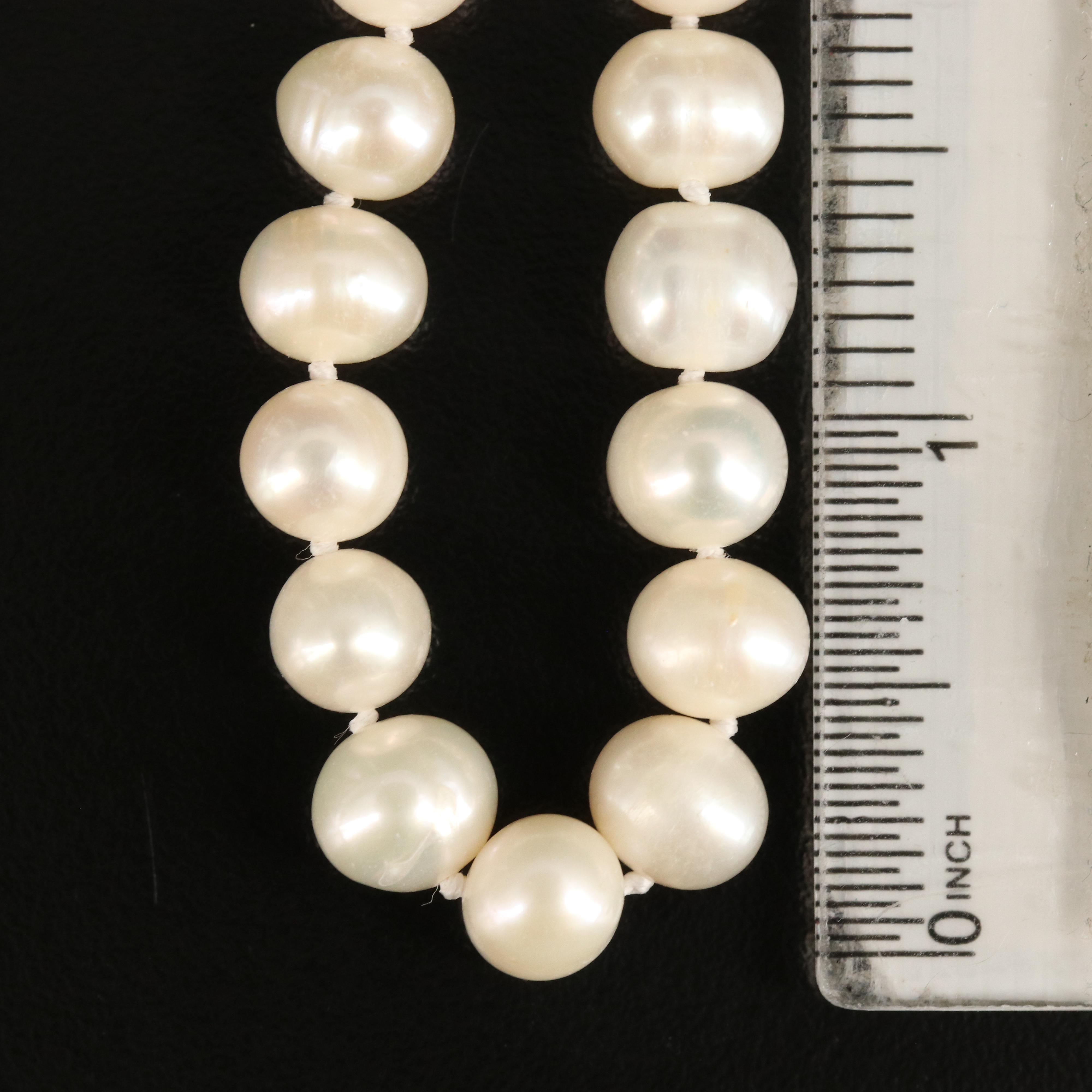 Endless Rope Length Pearl Necklace