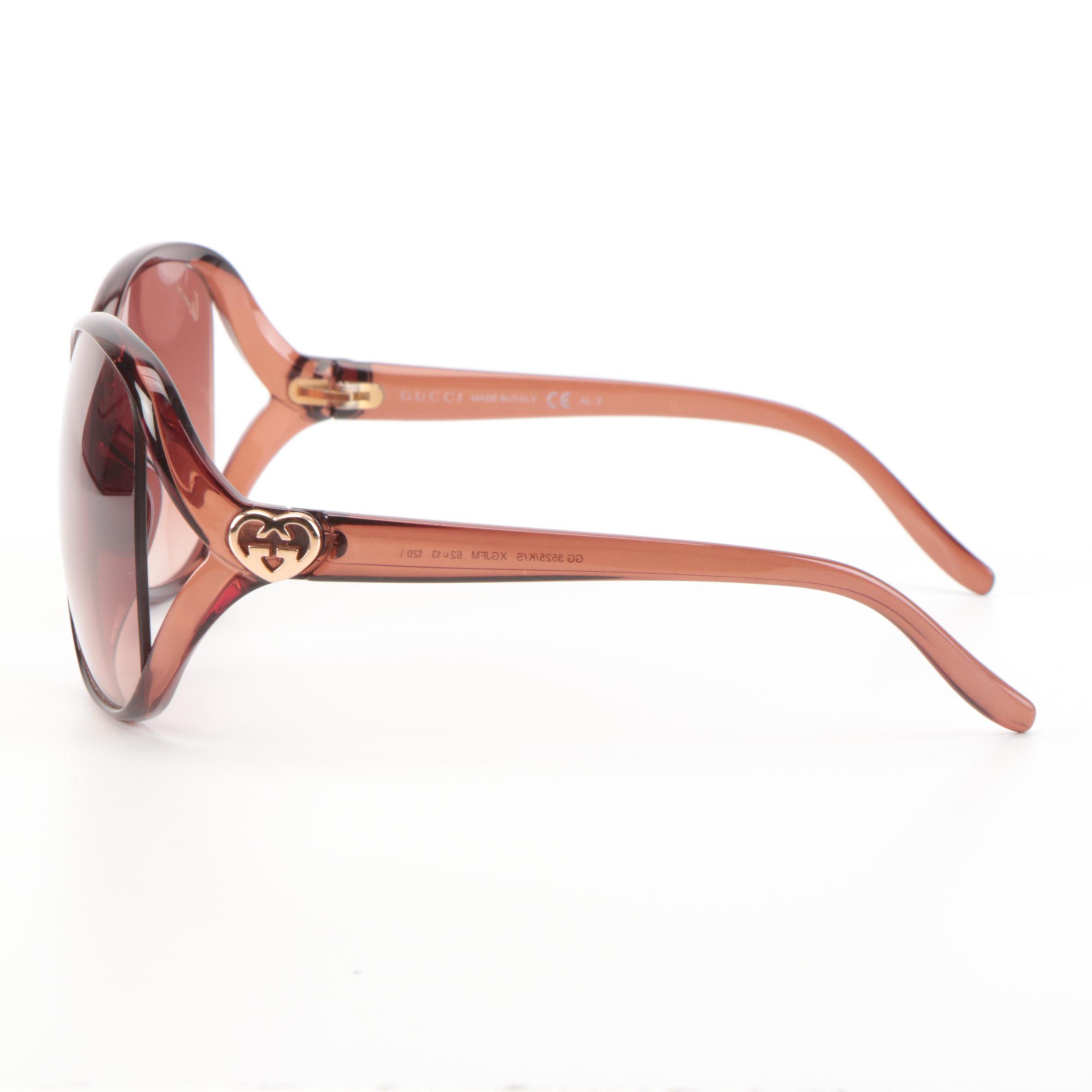 Gucci GG 3525/K/S Oversized Sunglasses with Case