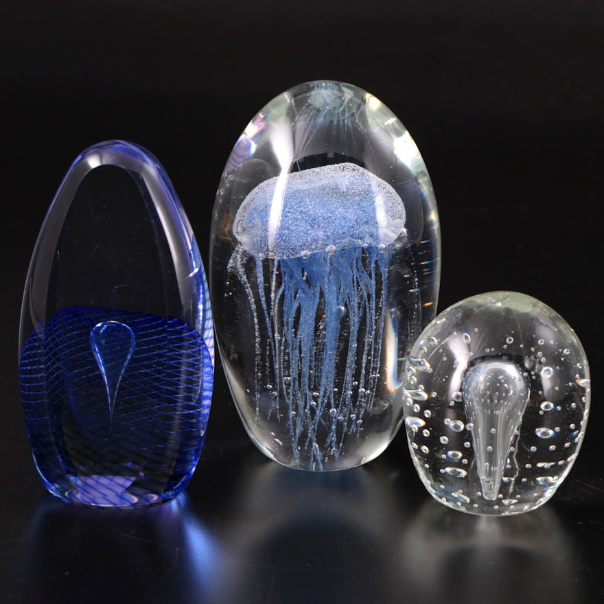 Dynasty Gallery, Ed Kochurik and Other Art Glass Paperweights
