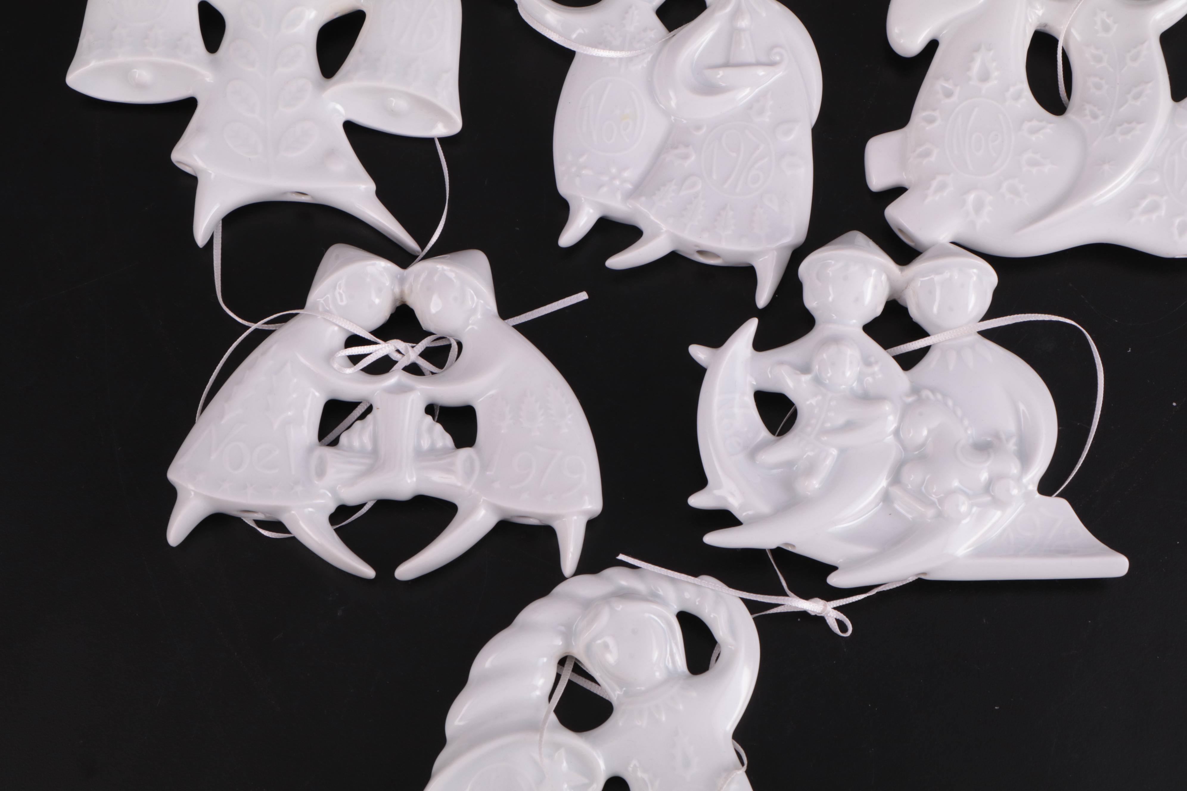 Haviland Christmas Ornaments by Jean-Jacques Prolongeau, 1971–1979