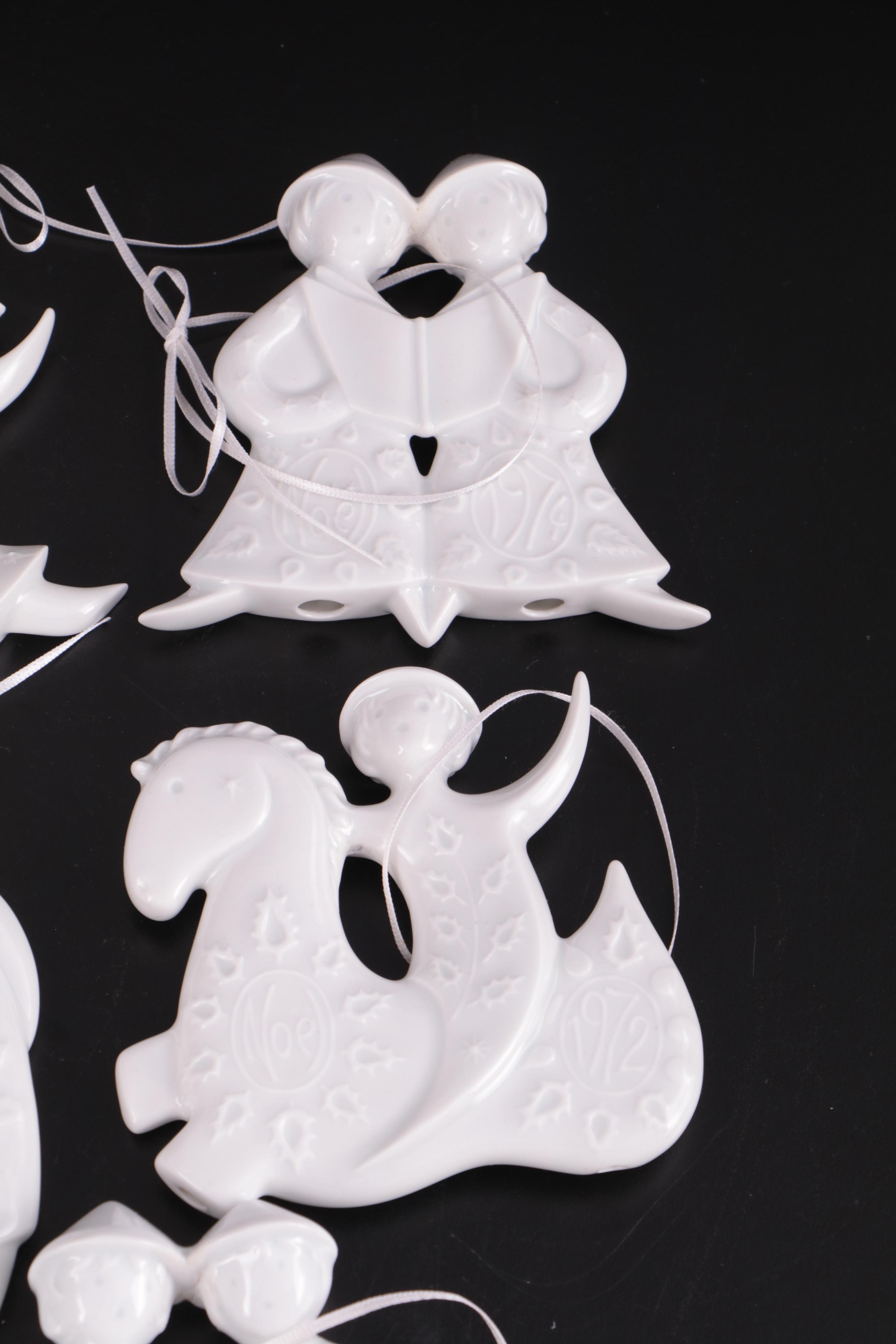 Haviland Christmas Ornaments by Jean-Jacques Prolongeau, 1971–1979