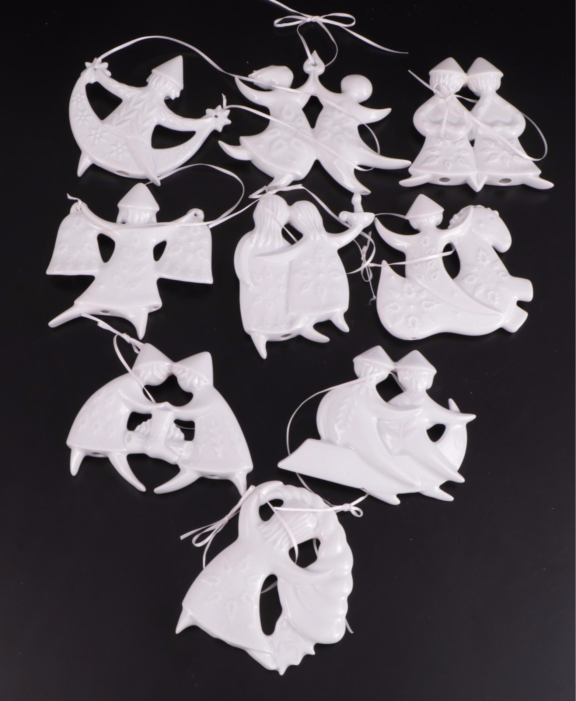 Haviland Christmas Ornaments by Jean-Jacques Prolongeau, 1971–1979