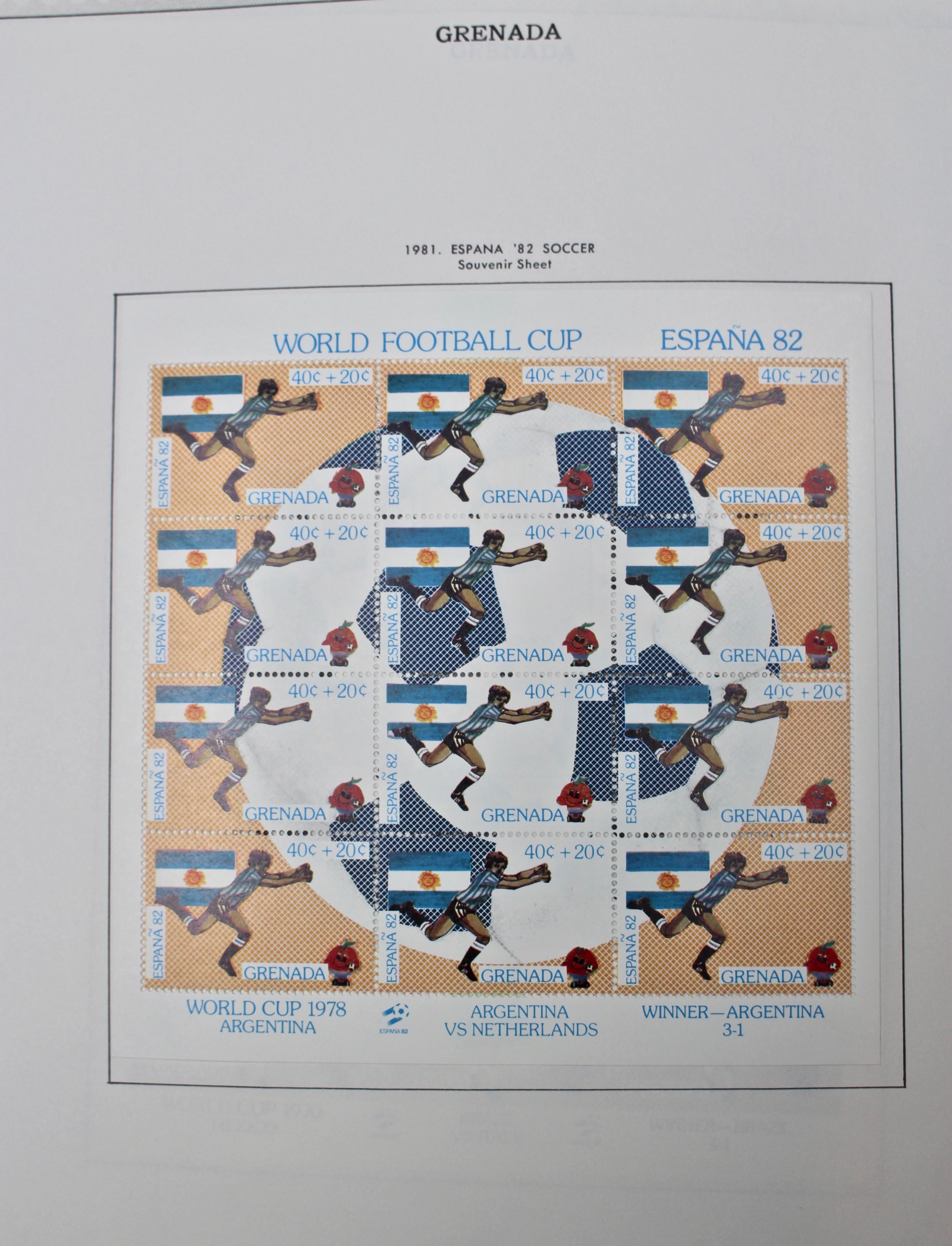 Mint Grenada Postage Stamp Singles, Blocks, and Souvenir Sheets