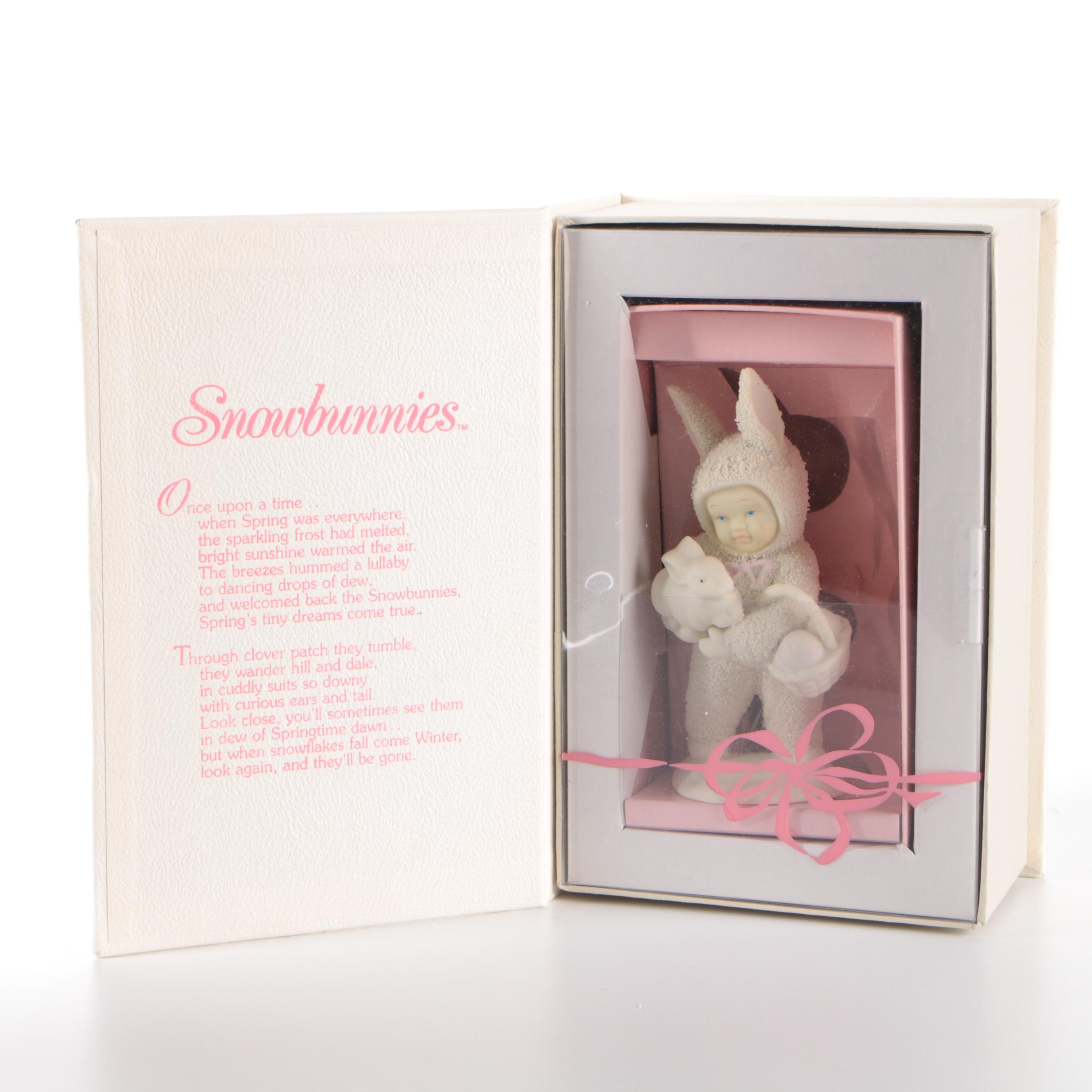 Department 56 "Springtime Stories of the Snowbunnies" Bisque Figurines