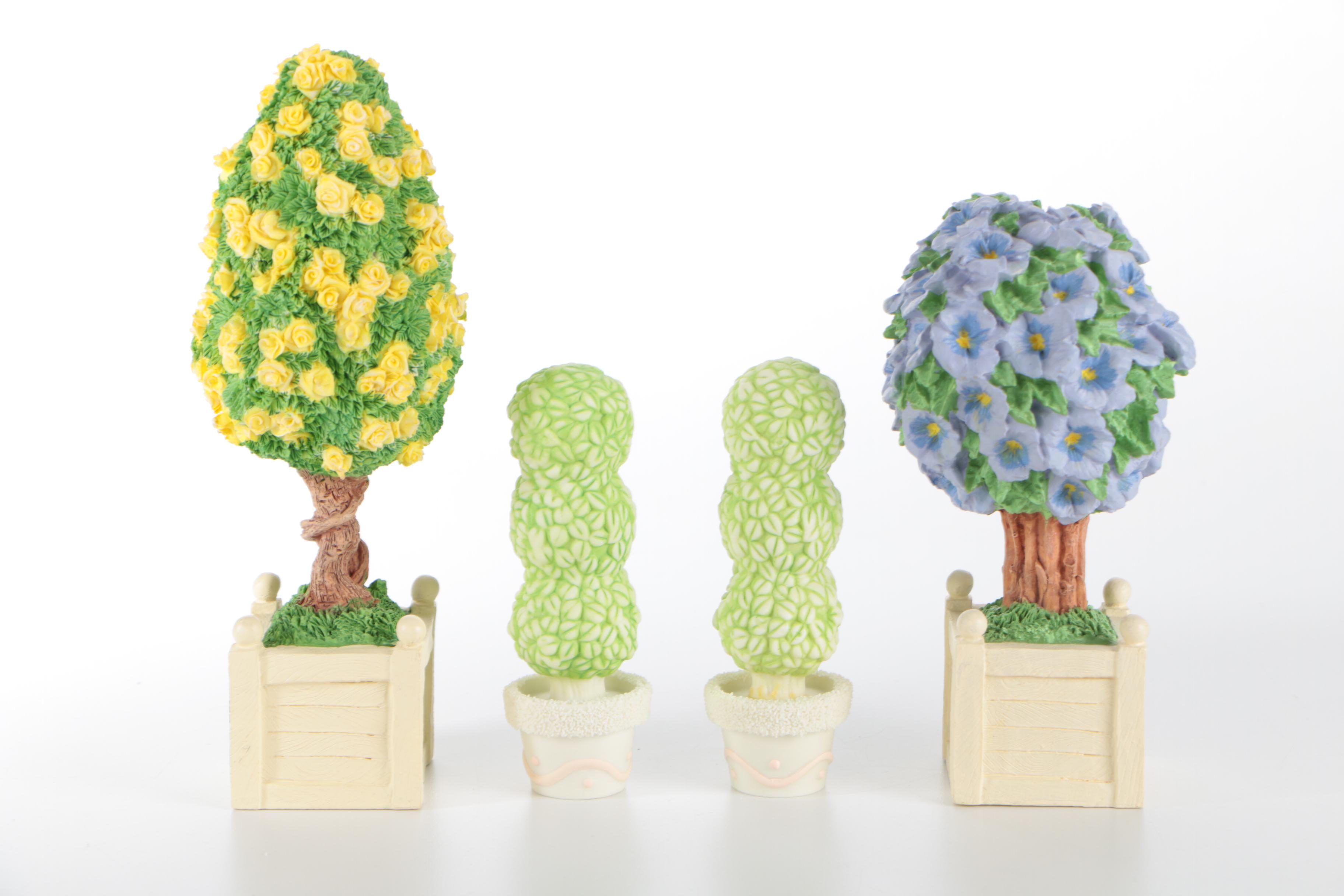 Department 56 "Springtime Stories of the Snowbunnies" Bisque Figurines