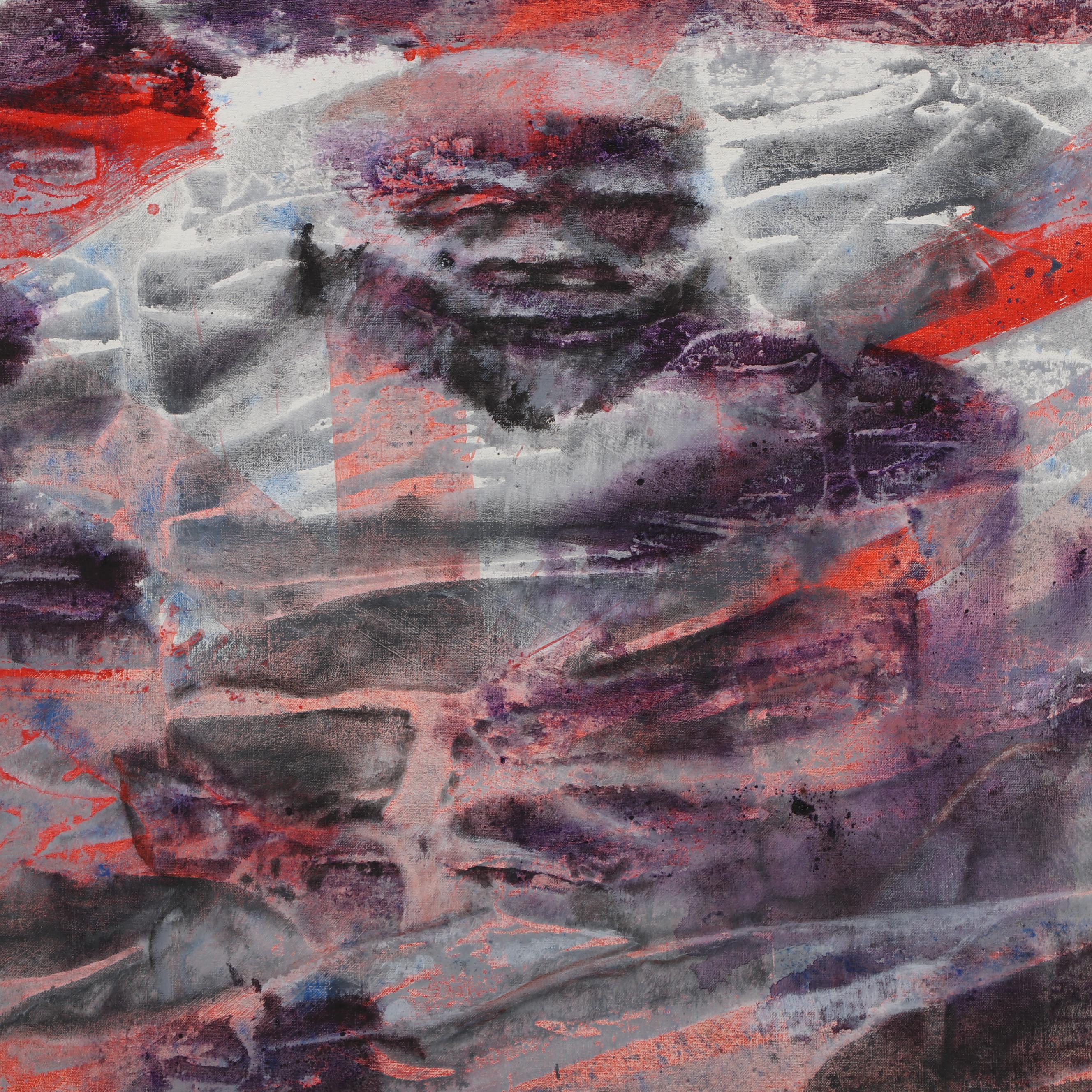 Don Stacy Large-Scale Abstract Figurative Oil Painting