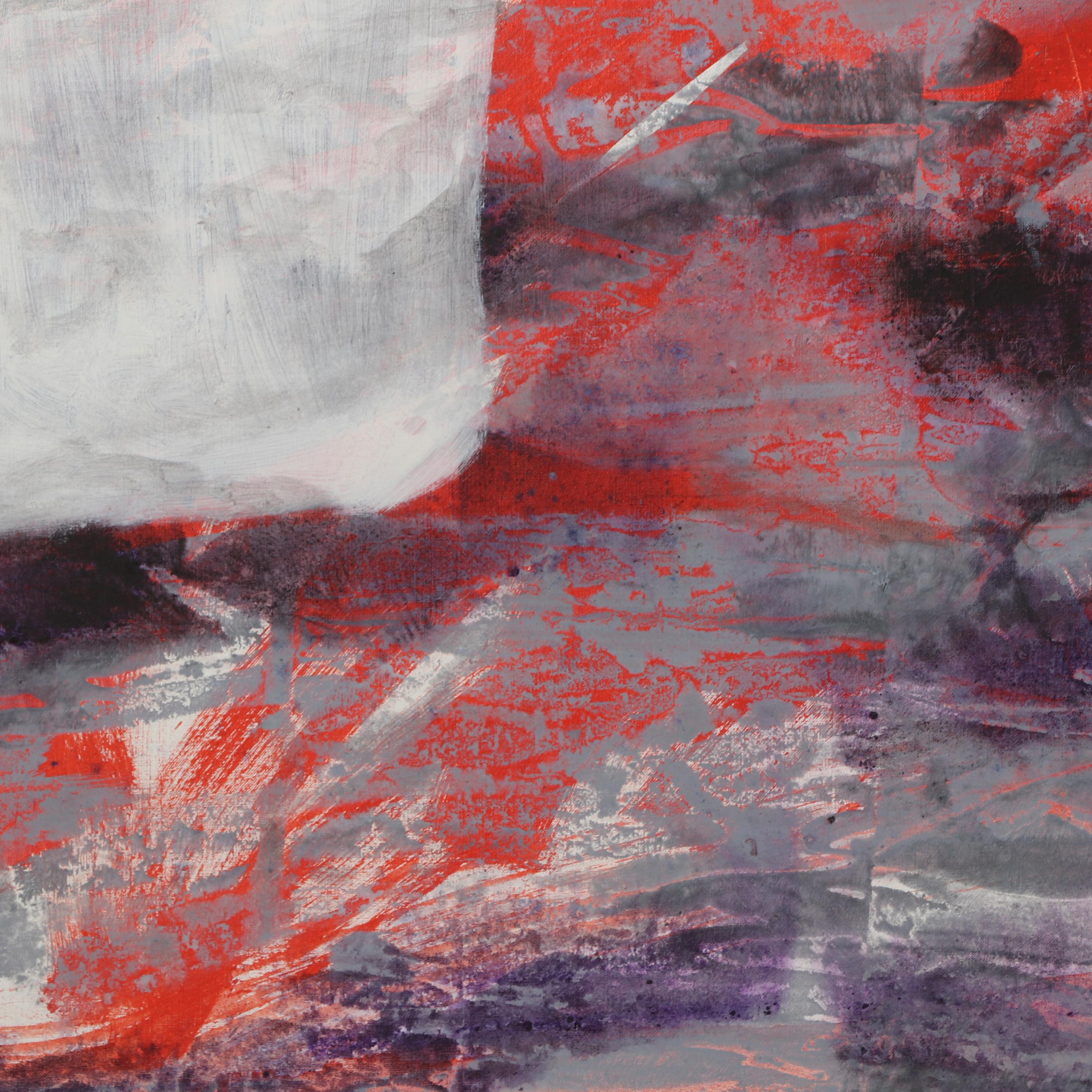 Don Stacy Large-Scale Abstract Figurative Oil Painting