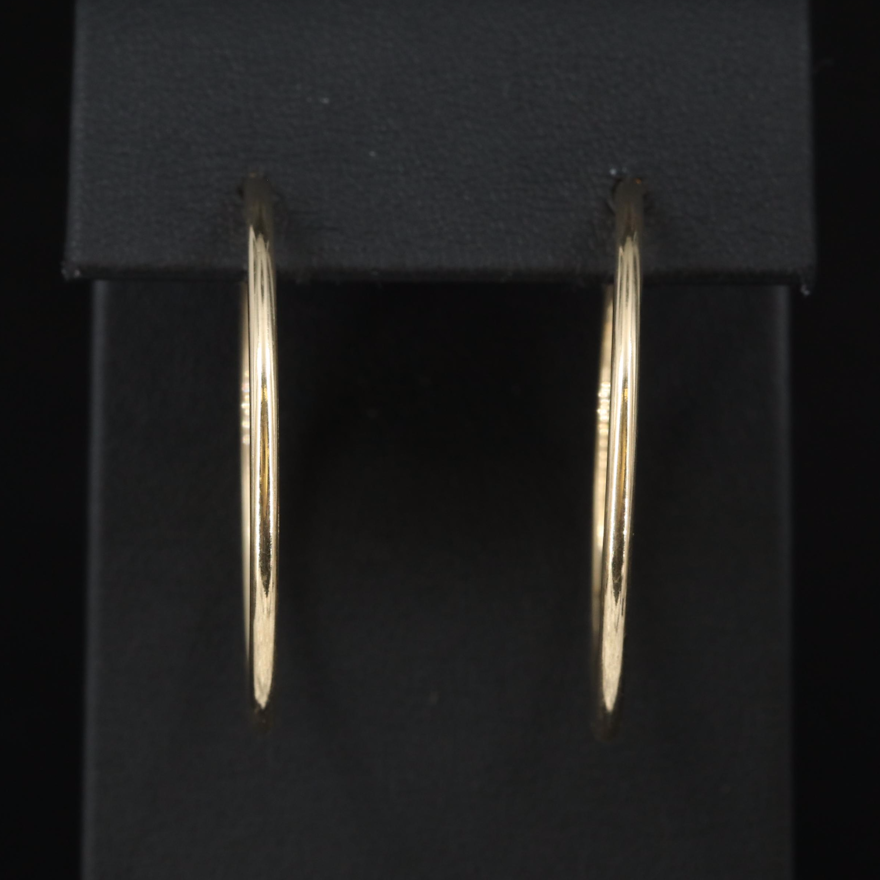 14K Hoop Earrings