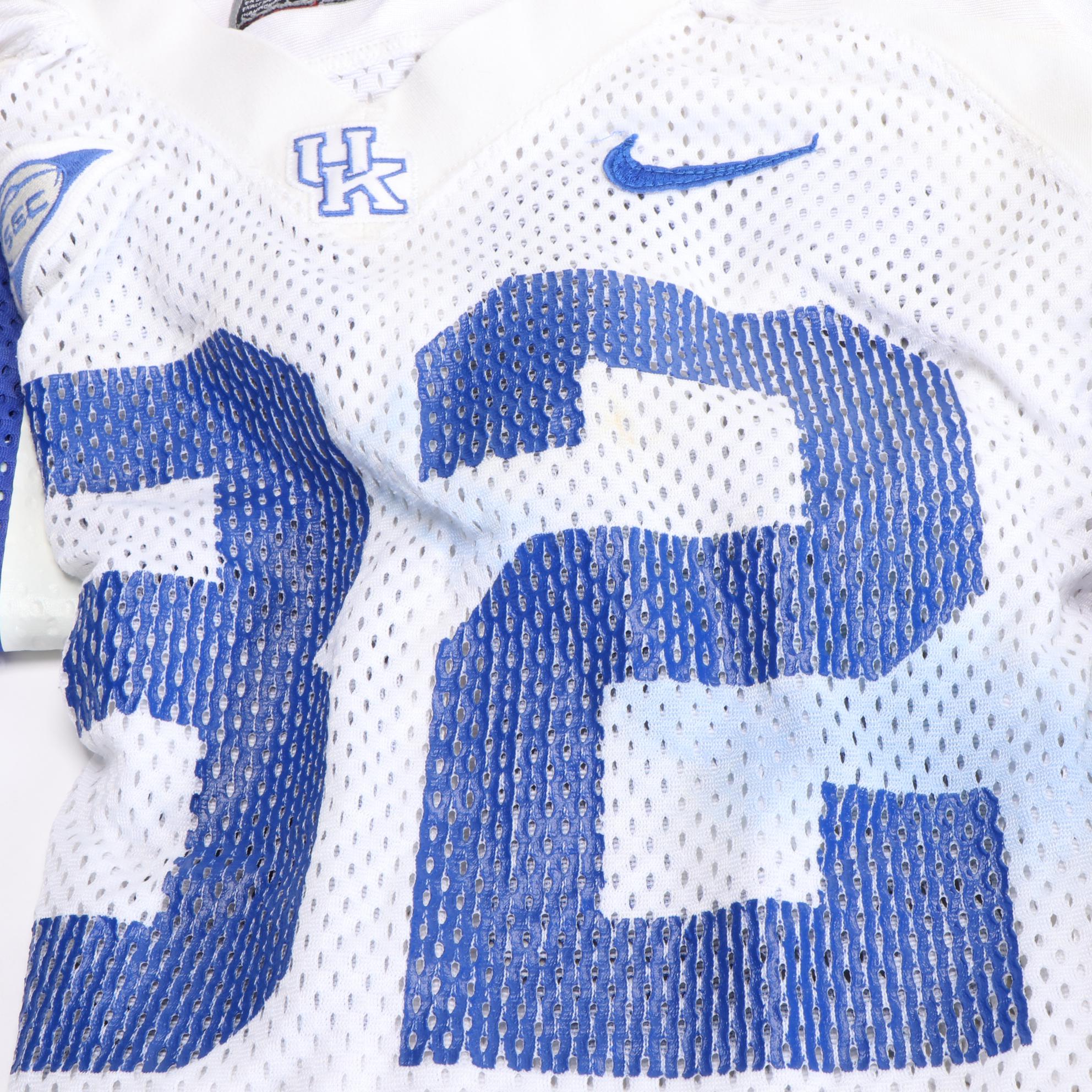 University of Kentucky Wildcats Football Uniforms