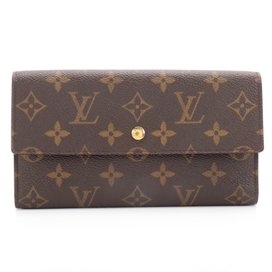 Louis Vuitton Porte-Trésor International Organizer in Monogram Canvas