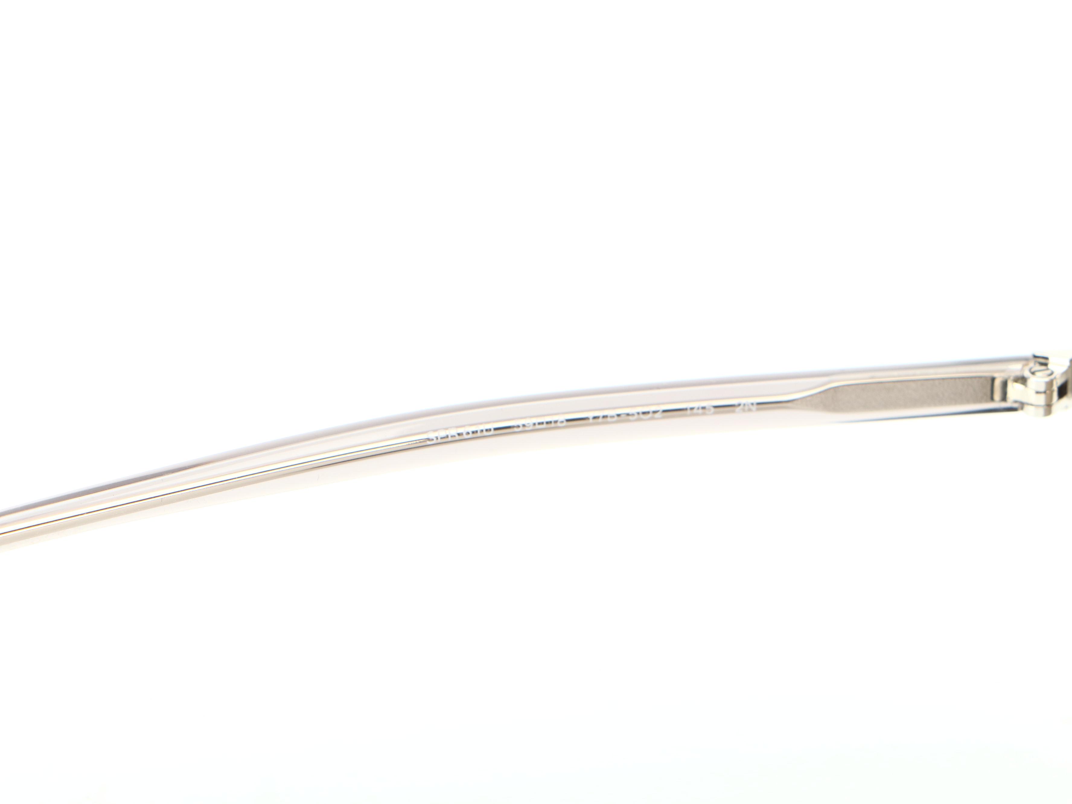 Prada PR61US Metal Frame Green Gradient Lens Sunglasses with Case and Box