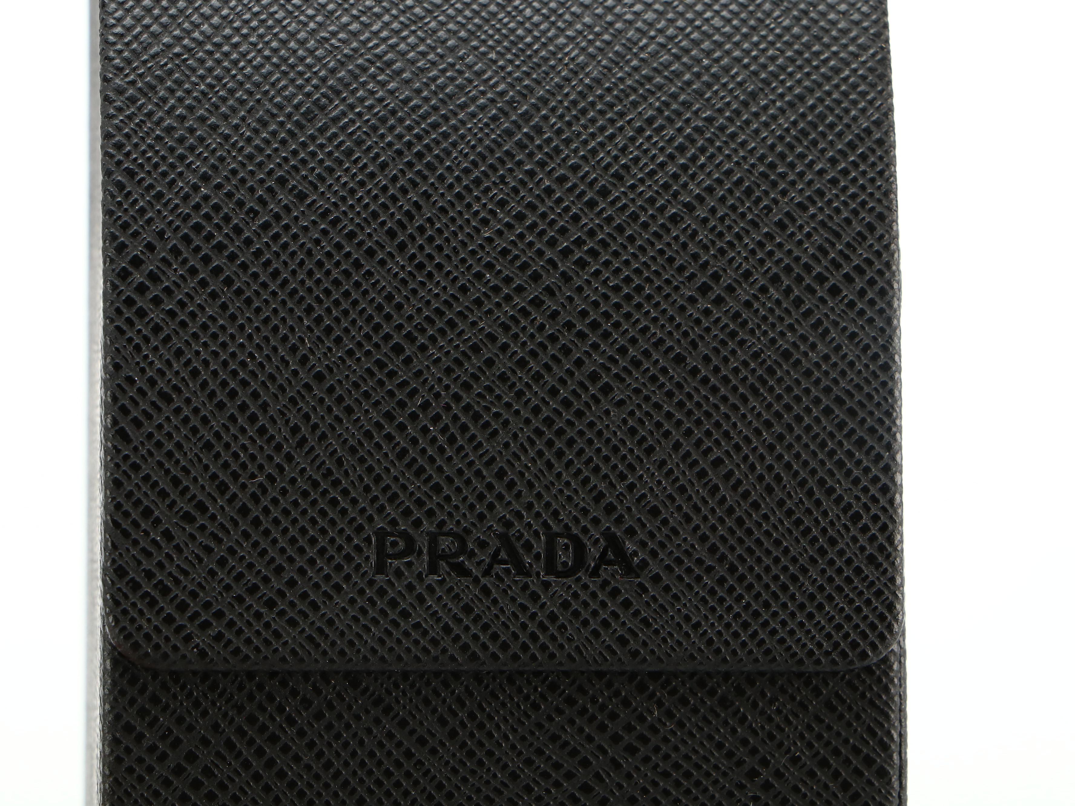 Prada PR61US Metal Frame Green Gradient Lens Sunglasses with Case and Box