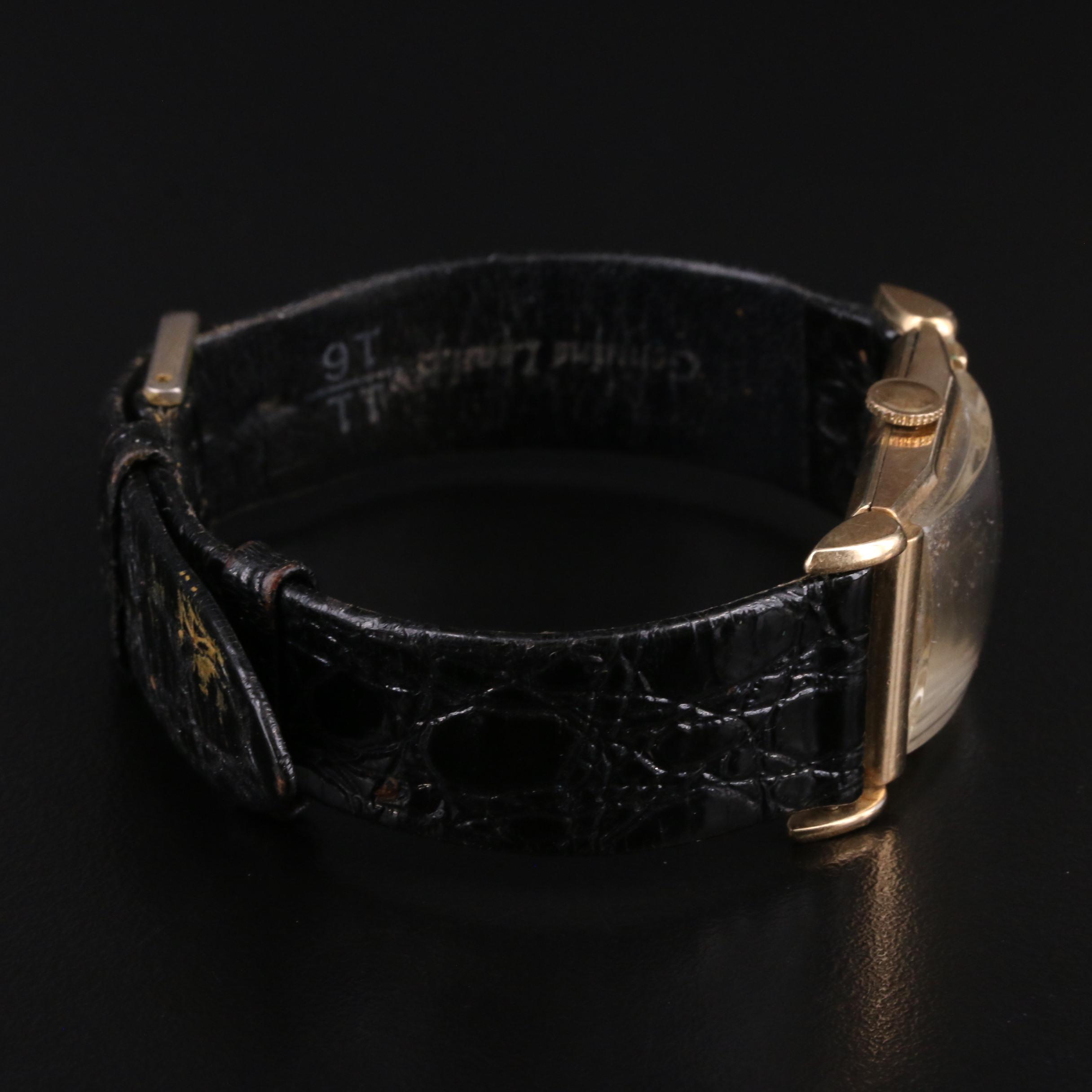 1948 Gruen Precision Diamond Dial Watch