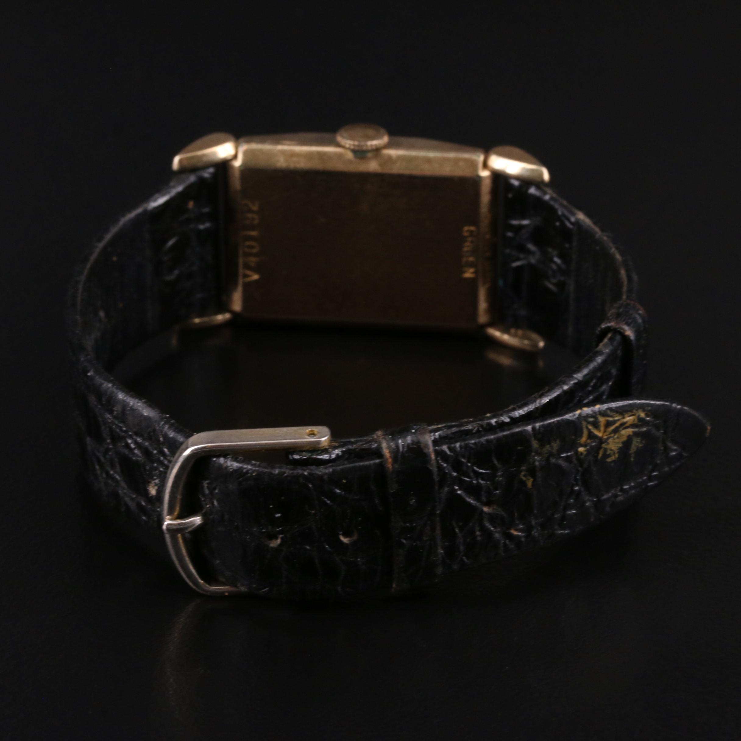 1948 Gruen Precision Diamond Dial Watch