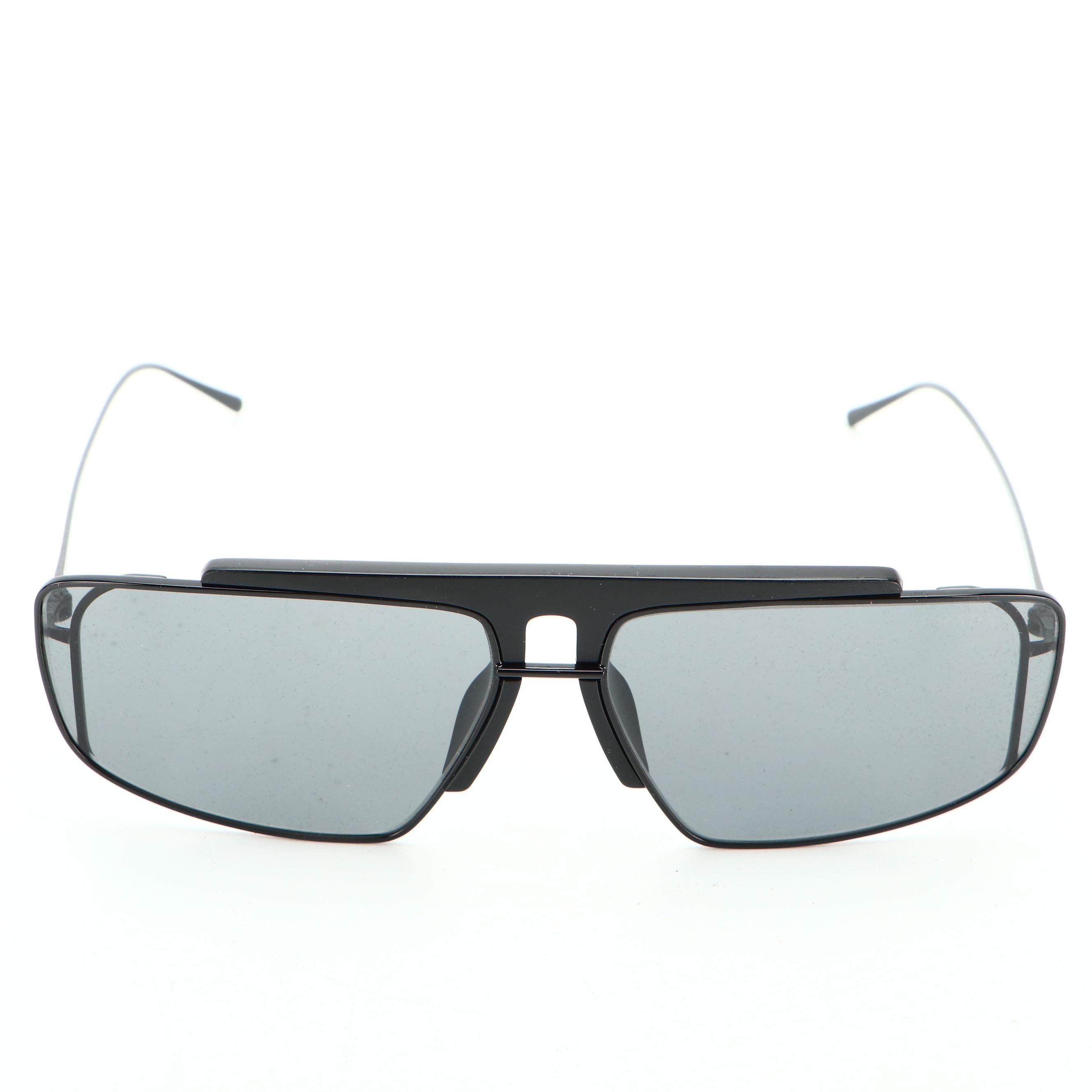 Prada SPR 50V Sport Sunglasses in Black with Case and Box