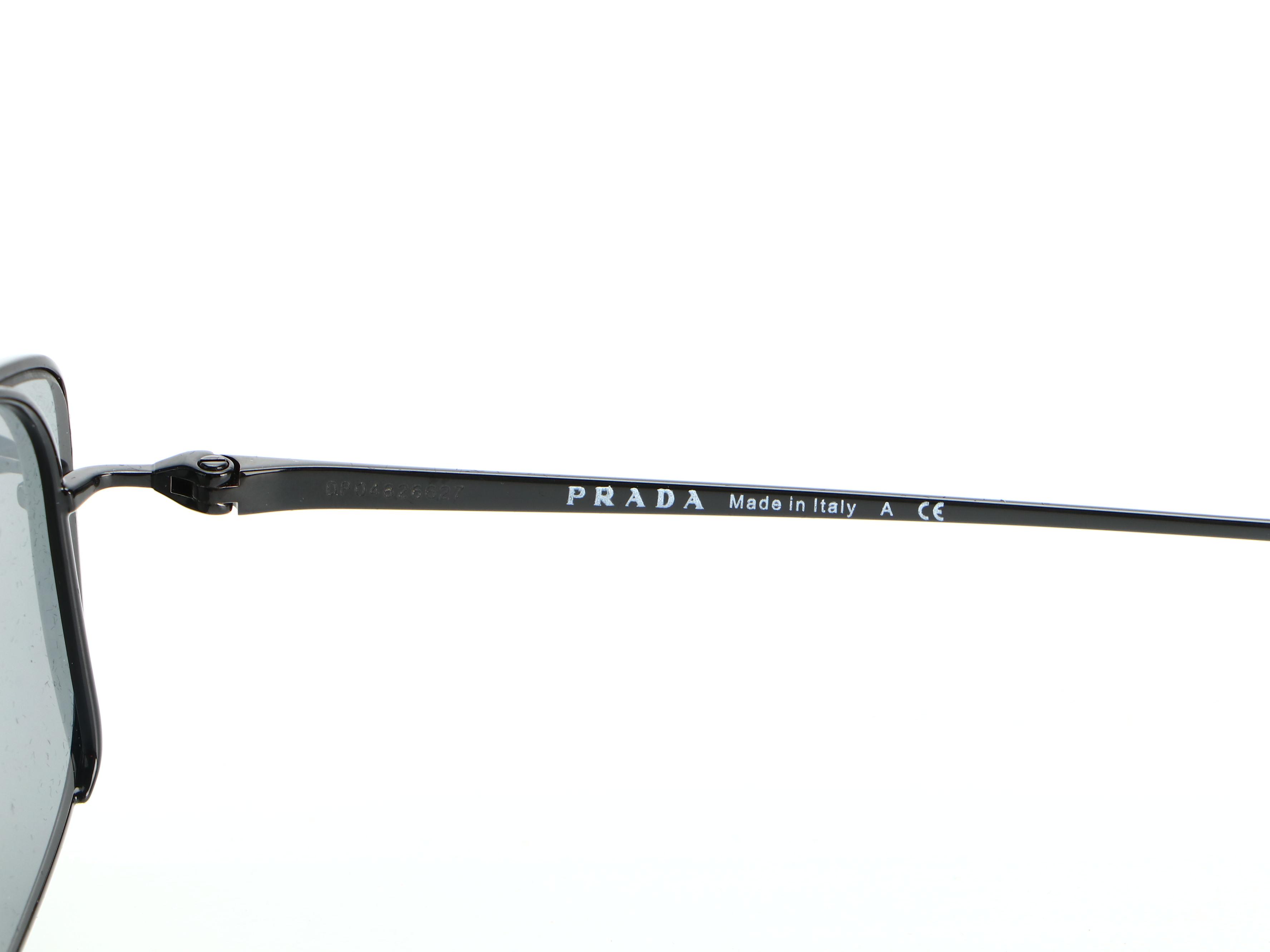 Prada SPR 50V Sport Sunglasses in Black with Case and Box